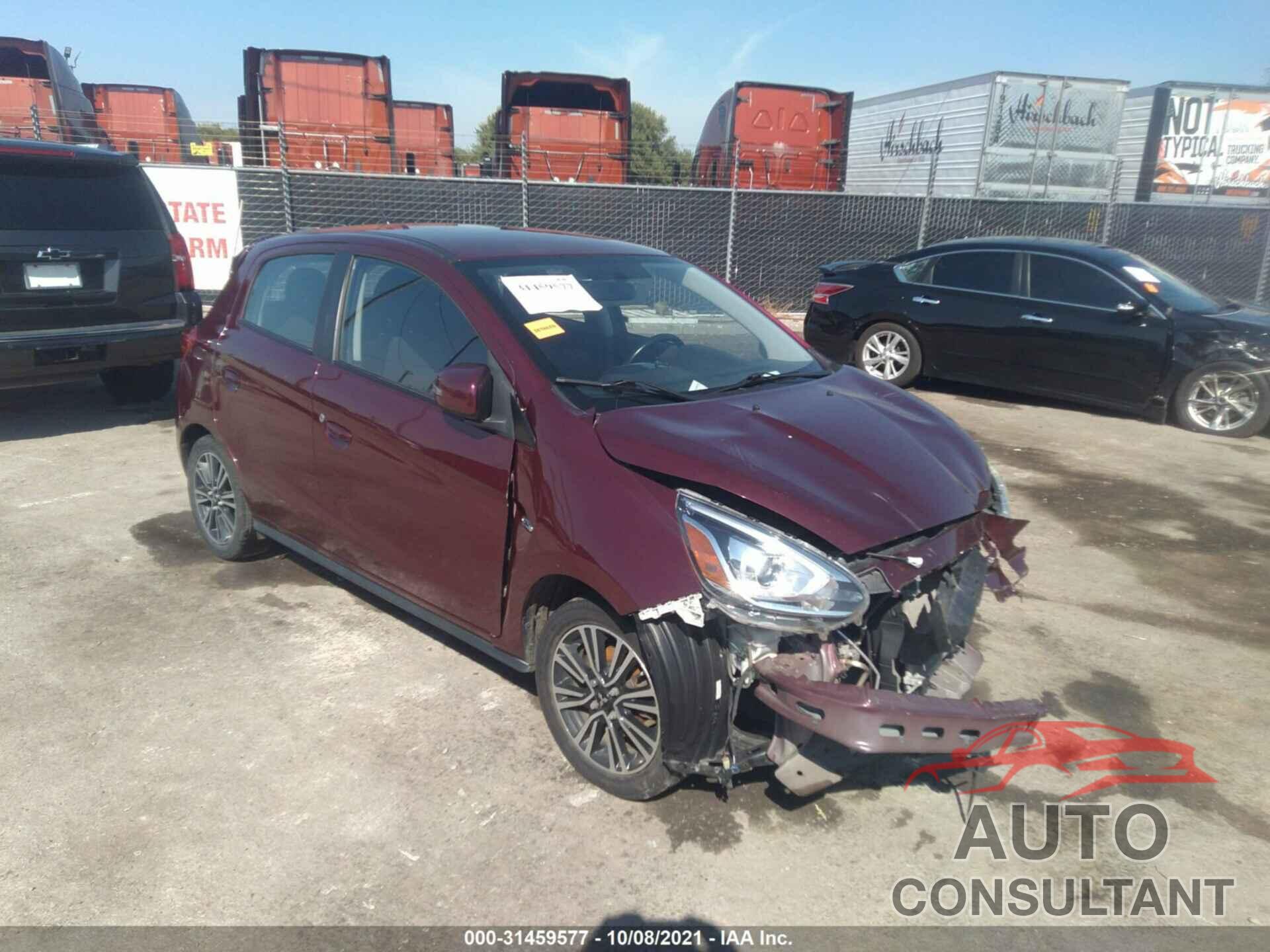 MITSUBISHI MIRAGE 2017 - ML32A5HJ7HH004031