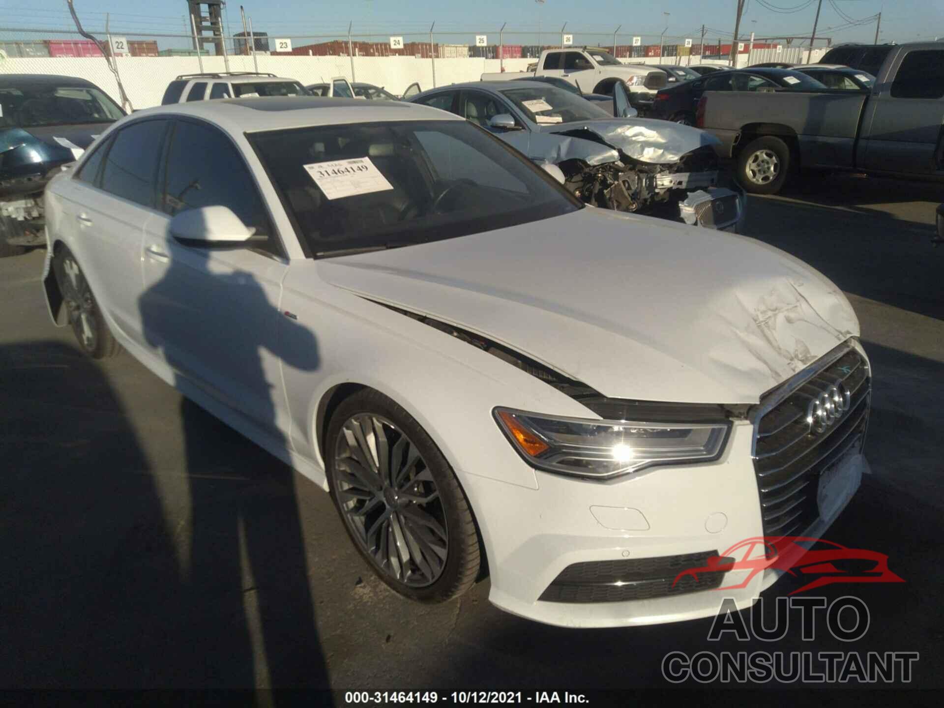 AUDI A6 2017 - WAUC8AFC5HN055214