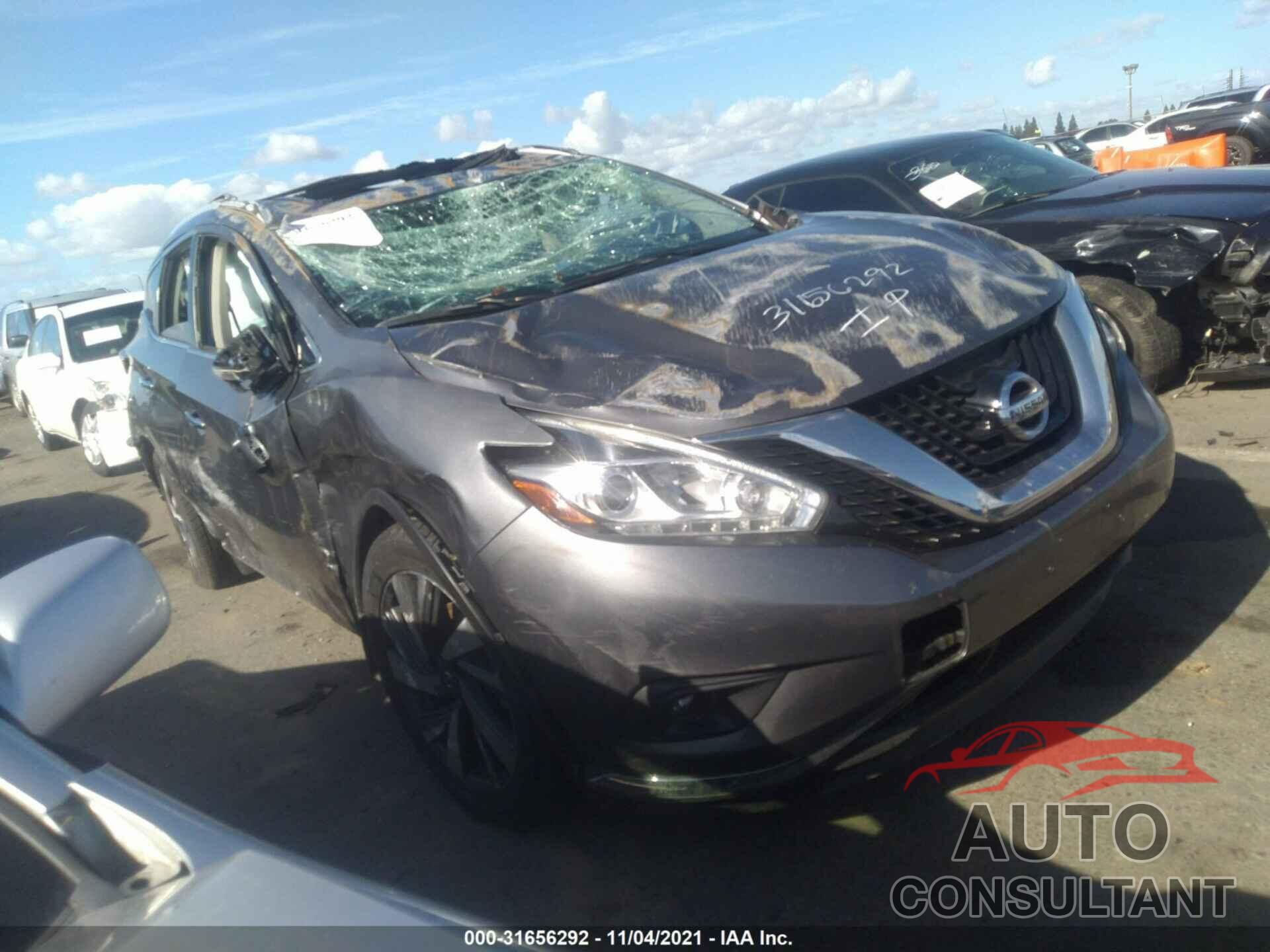 NISSAN MURANO 2016 - 5N1AZ2MH6GN149592