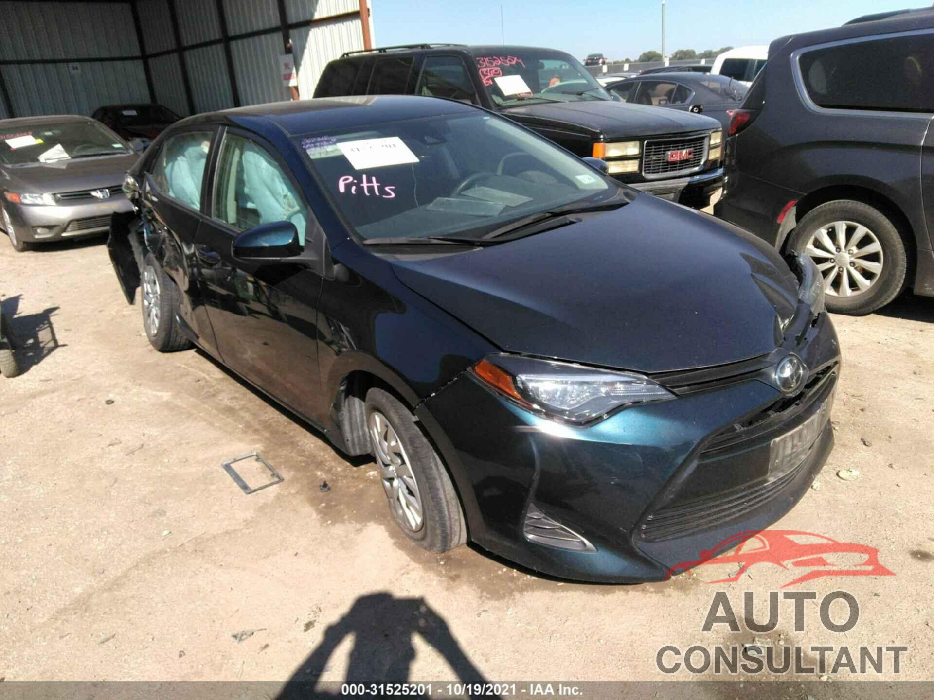 TOYOTA COROLLA 2019 - 5YFBURHE9KP924477