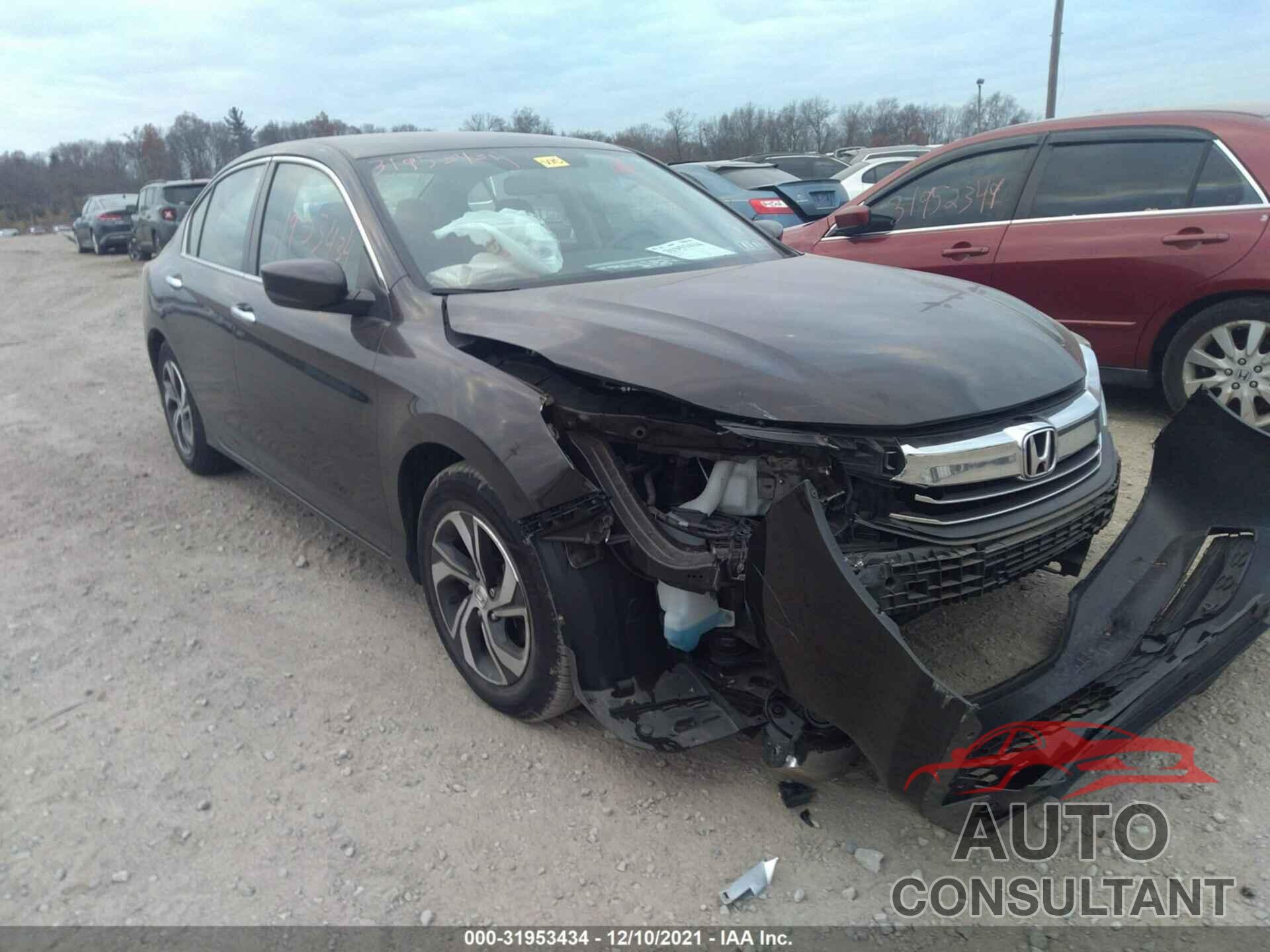HONDA ACCORD SEDAN 2016 - 1HGCR2F37GA120867