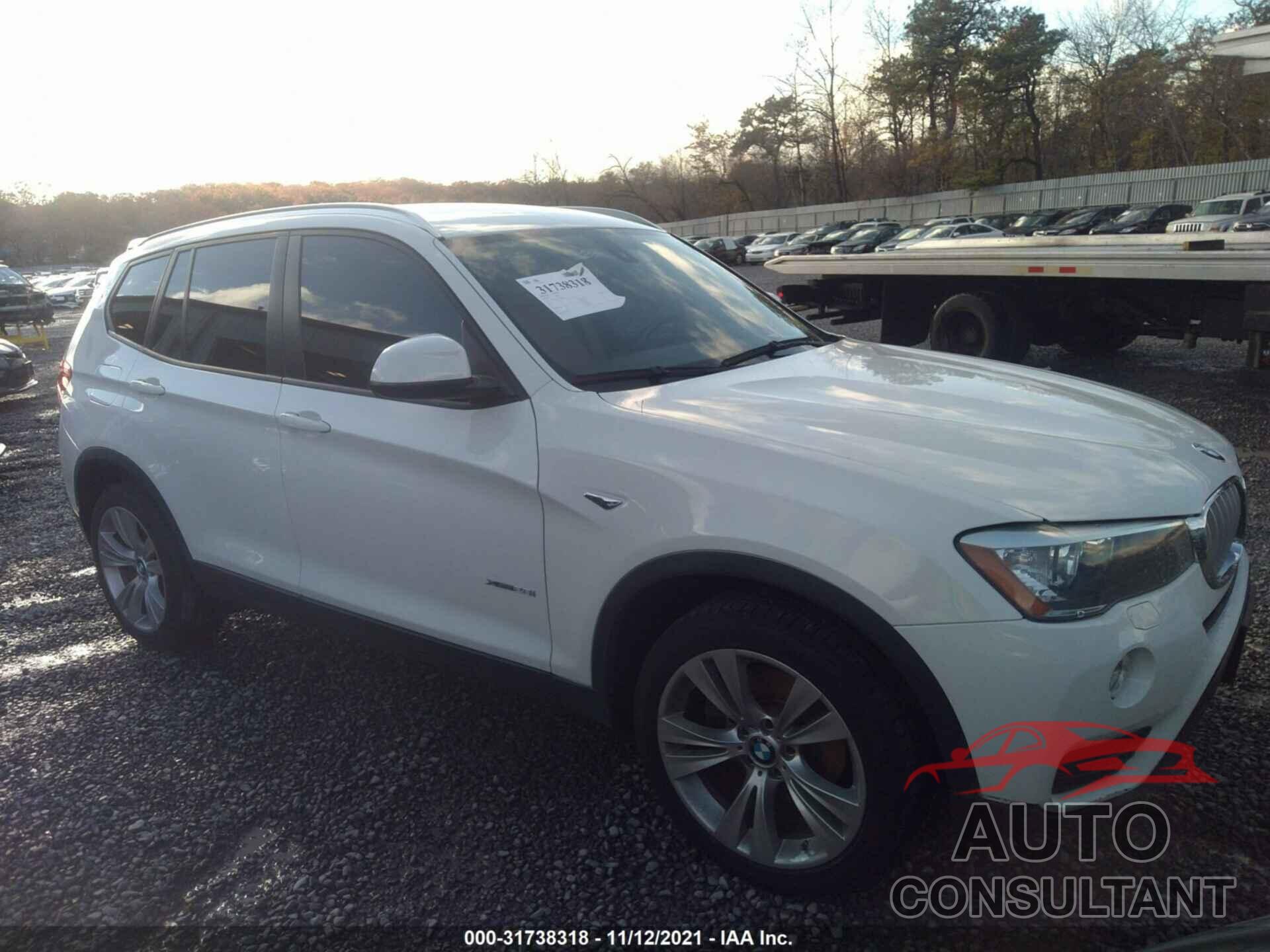 BMW X3 2016 - 5UXWX9C52G0D80763