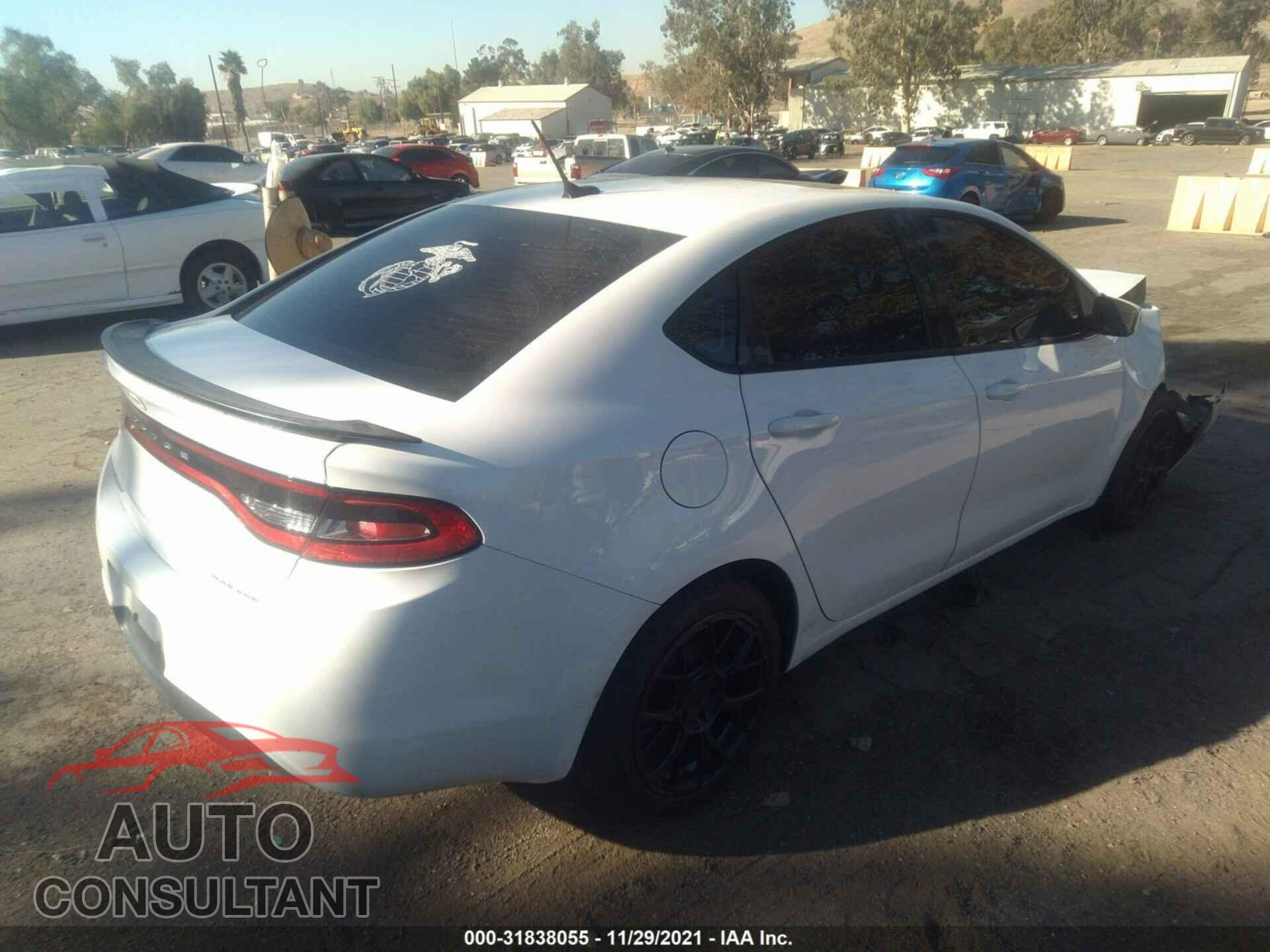 DODGE DART 2016 - 1C3CDFFA4GD815751