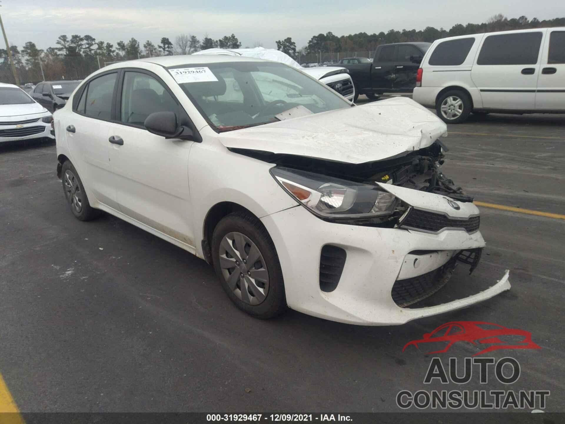 KIA RIO 2018 - 3KPA24AB5JE063125