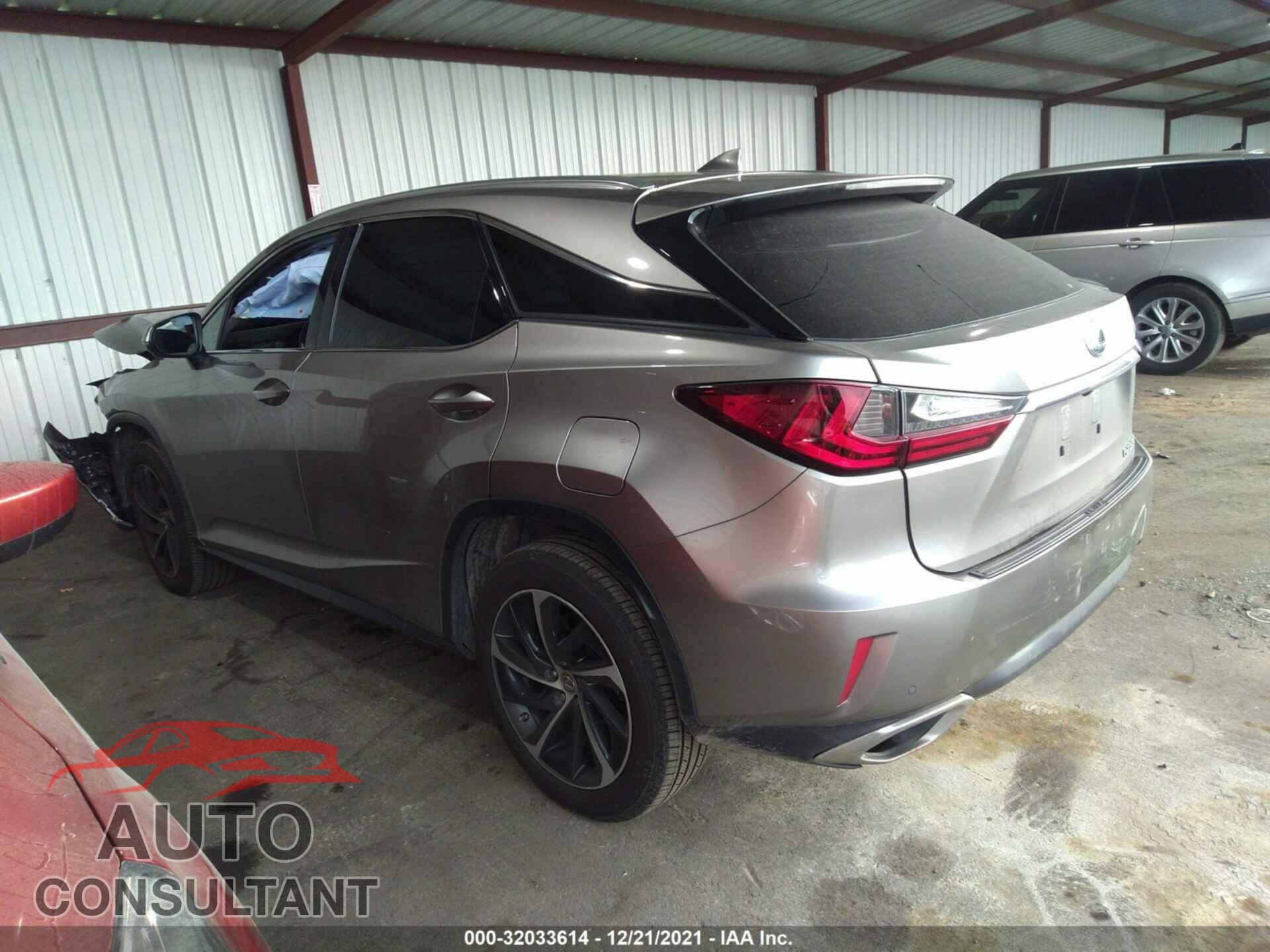 LEXUS RX 2017 - 2T2ZZMCA7HC076000