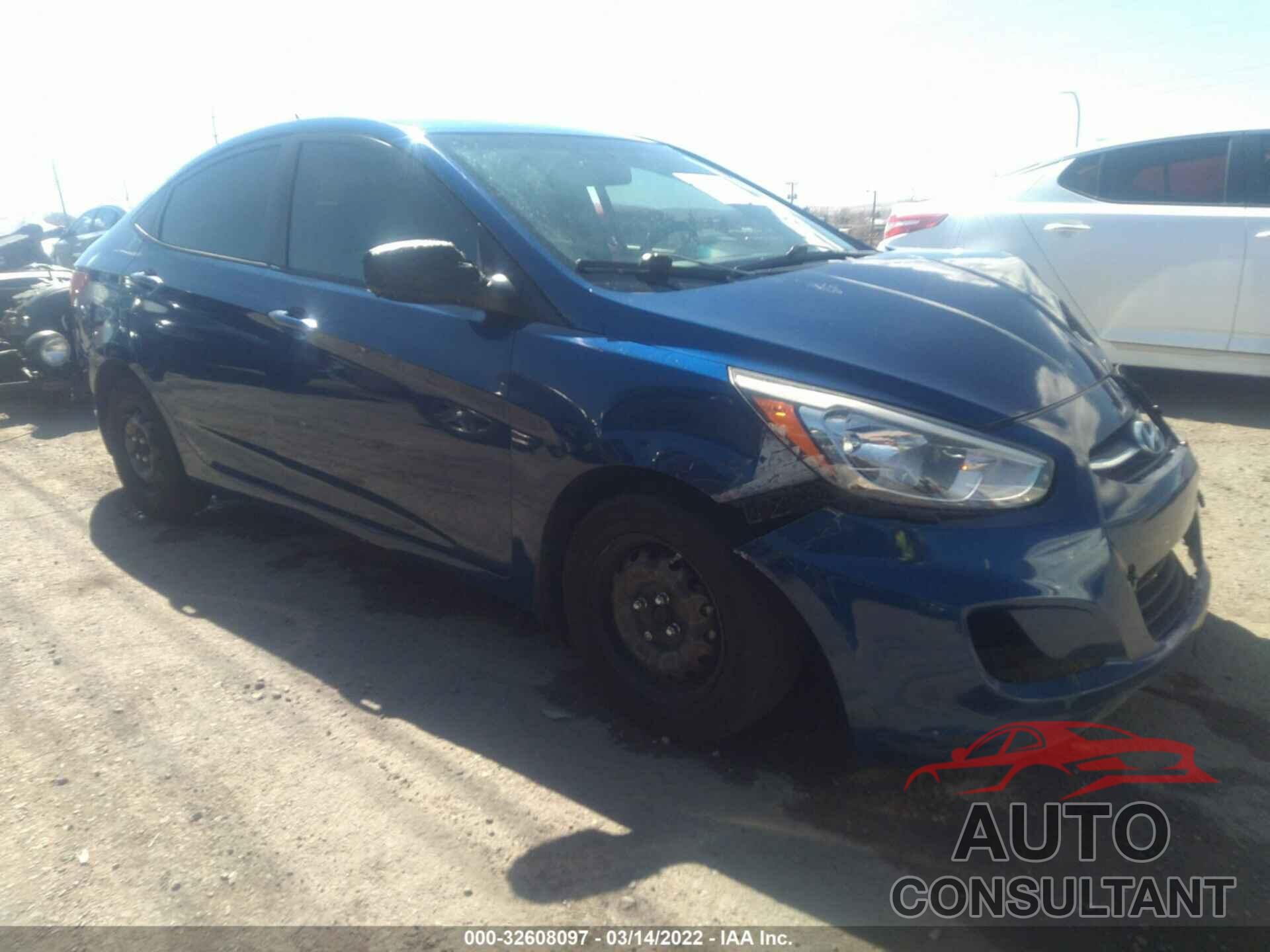 HYUNDAI ACCENT 2016 - KMHCT4AEXGU006750