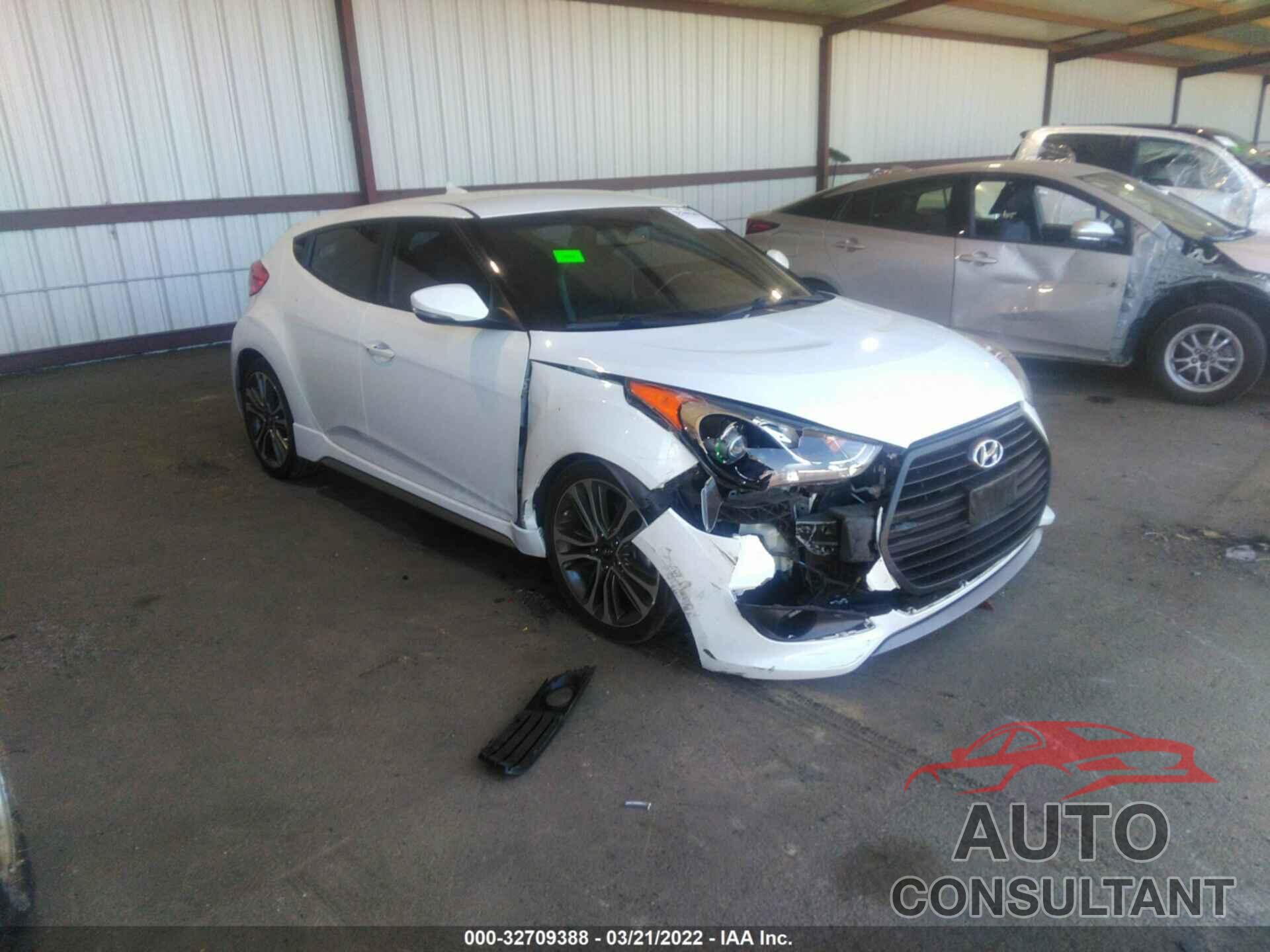 HYUNDAI VELOSTER 2016 - KMHTC6AE9GU301978