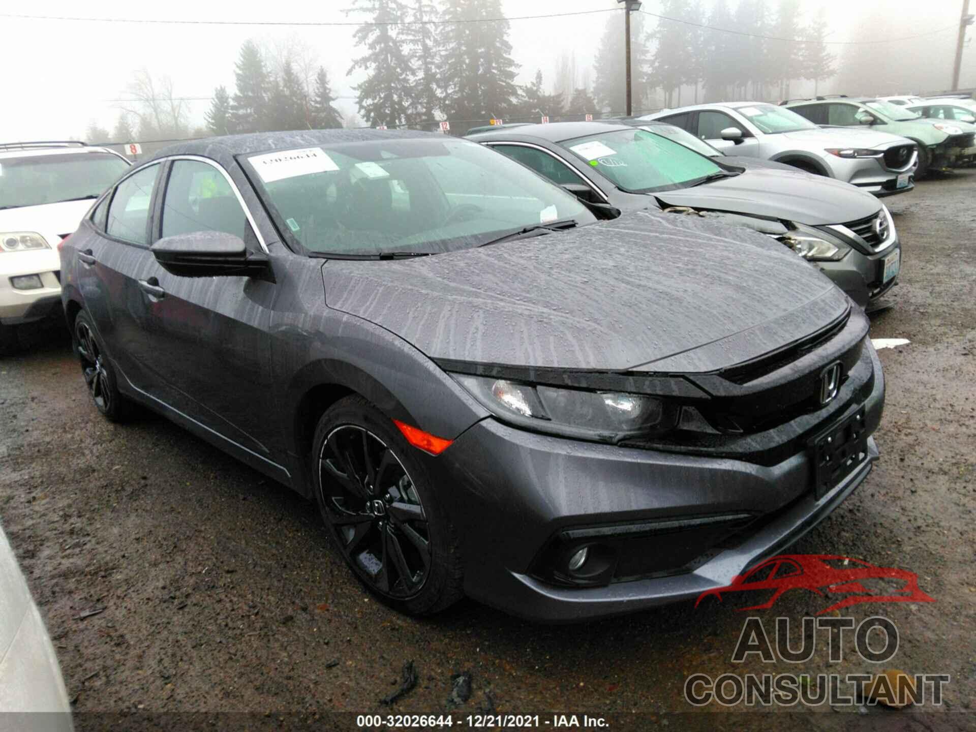 HONDA CIVIC SEDAN 2021 - 19XFC2F88ME201619