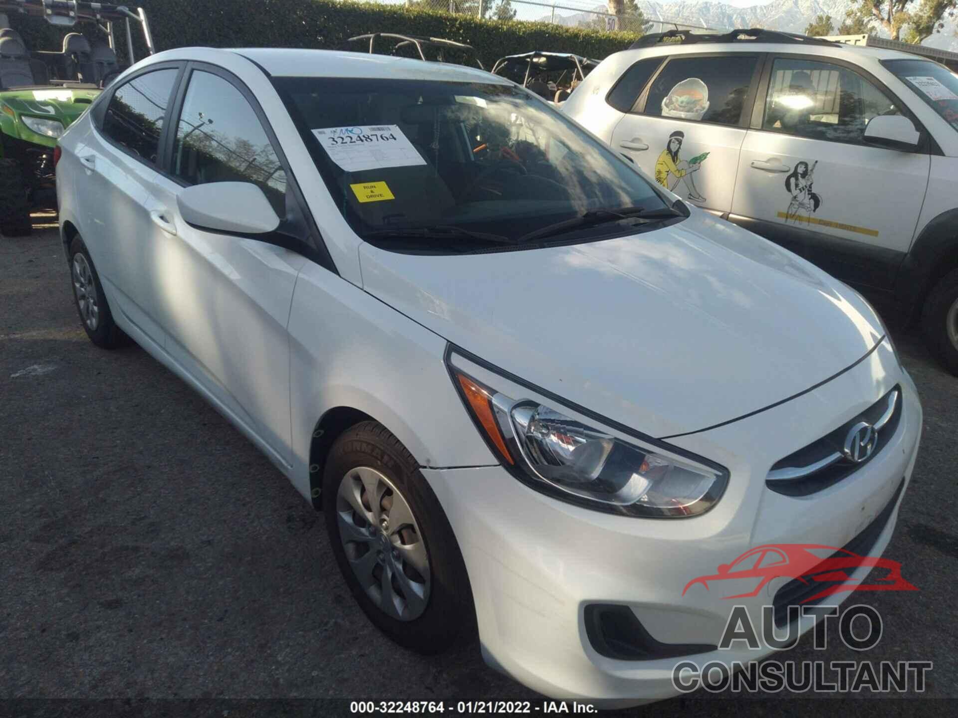 HYUNDAI ACCENT 2016 - KMHCT4AE0GU947933