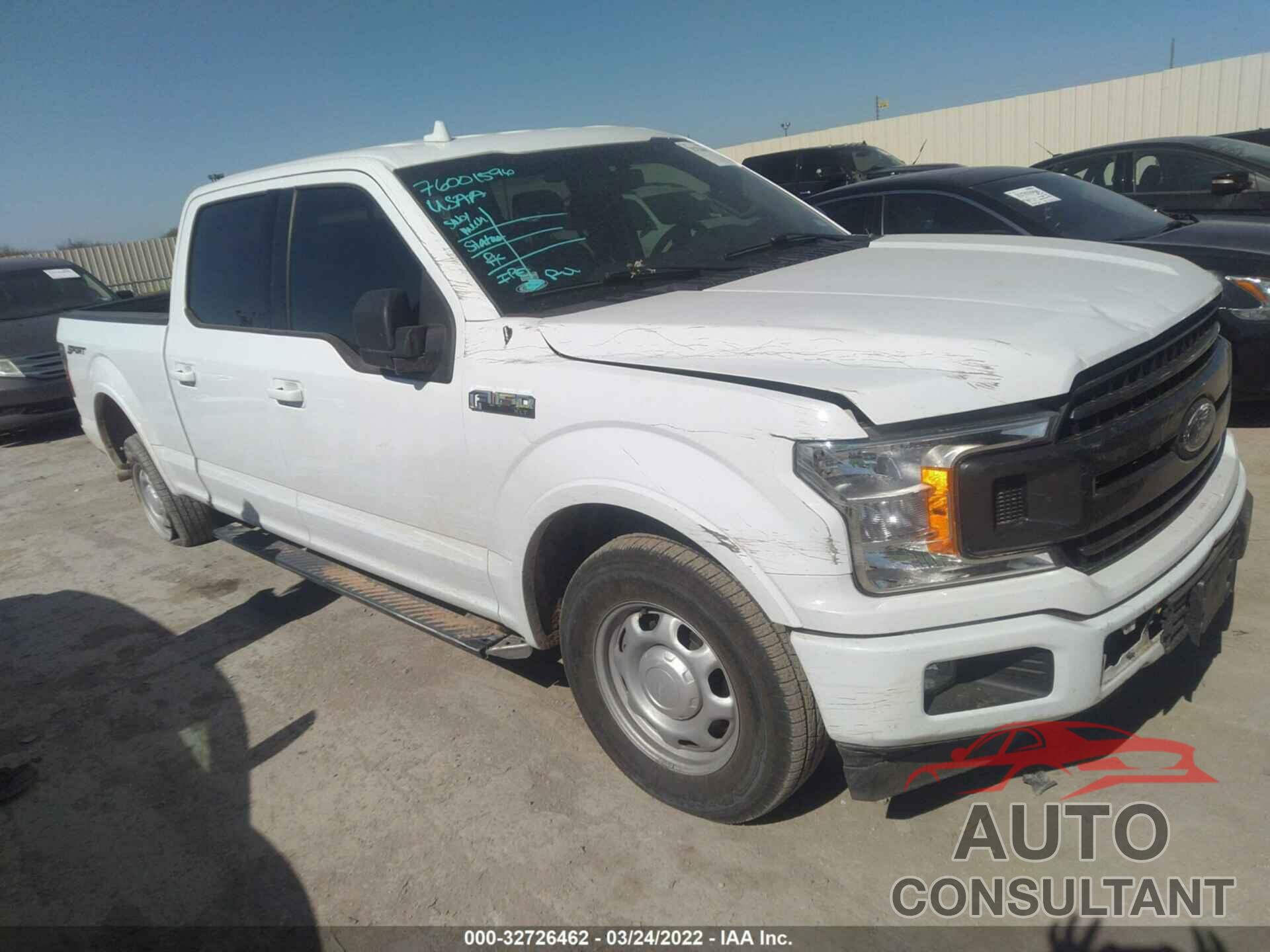 FORD F-150 2018 - 1FTEW1C58JKD42819