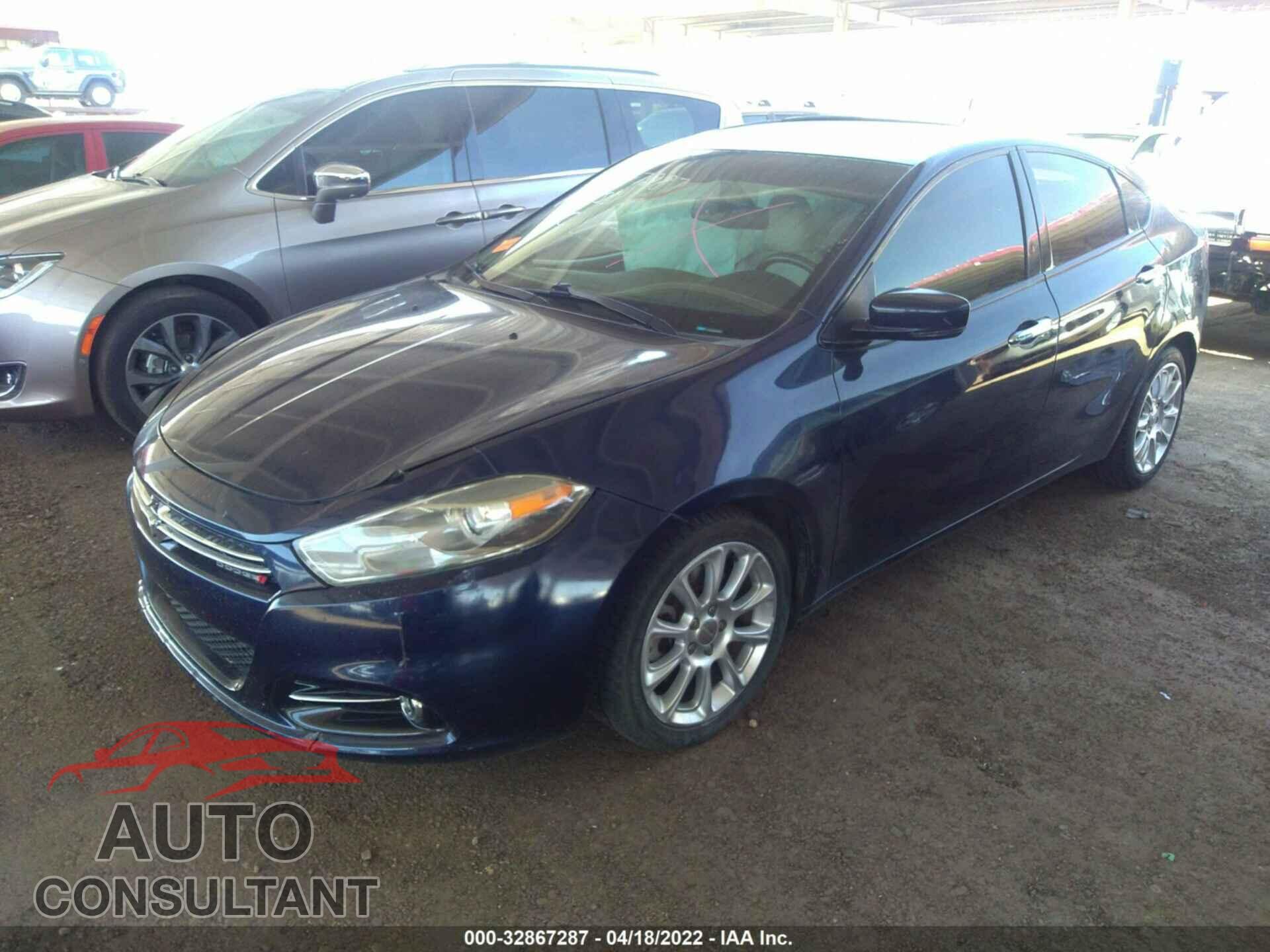 DODGE DART 2016 - 1C3CDFCB2GD564984