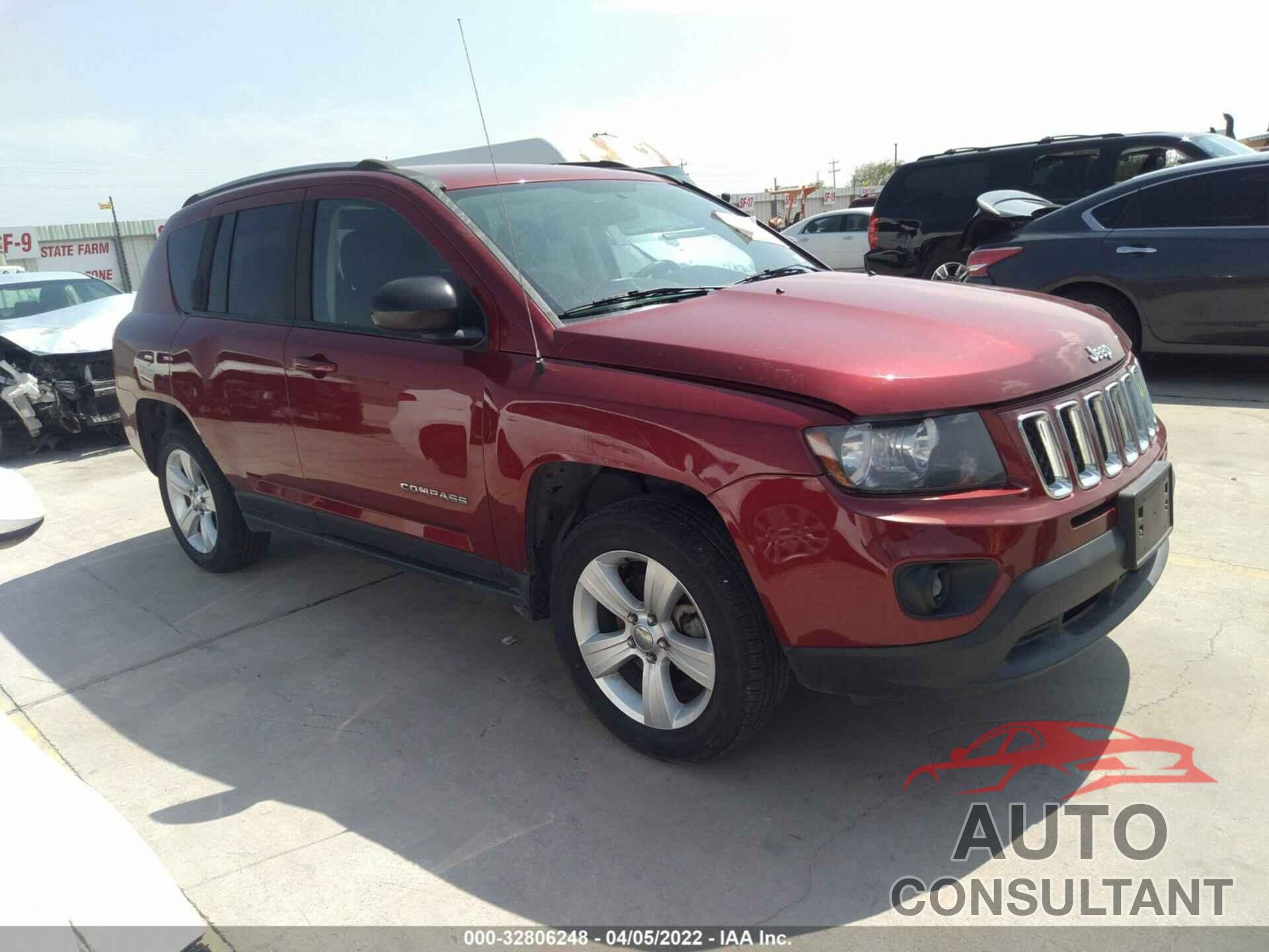 JEEP COMPASS 2016 - 1C4NJCBA0GD568424