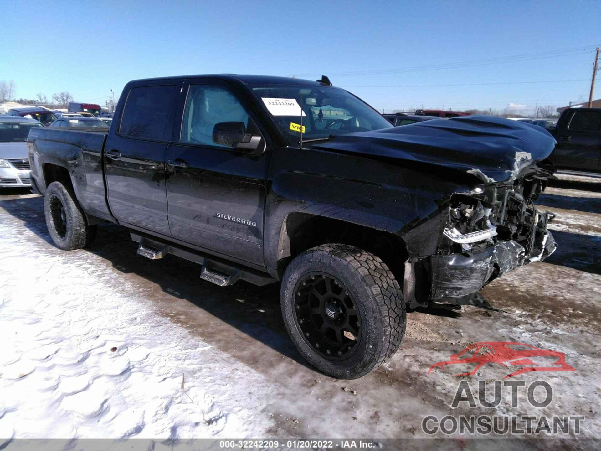 CHEVROLET SILVERADO 1500 2017 - 3GCUKREC6HG390001