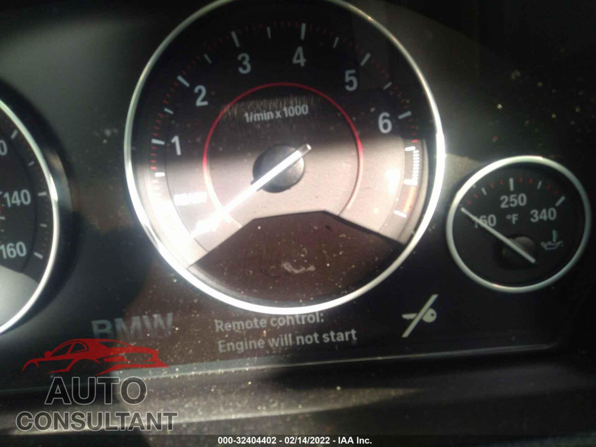 BMW 3 SERIES 2016 - WBA8E9G54GNU28190