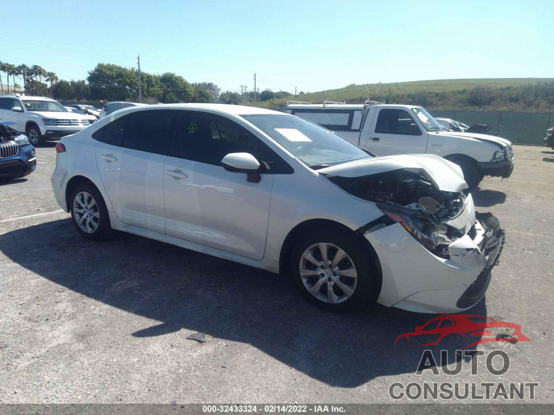 TOYOTA COROLLA 2021 - JTDEPMAEXMJ134288