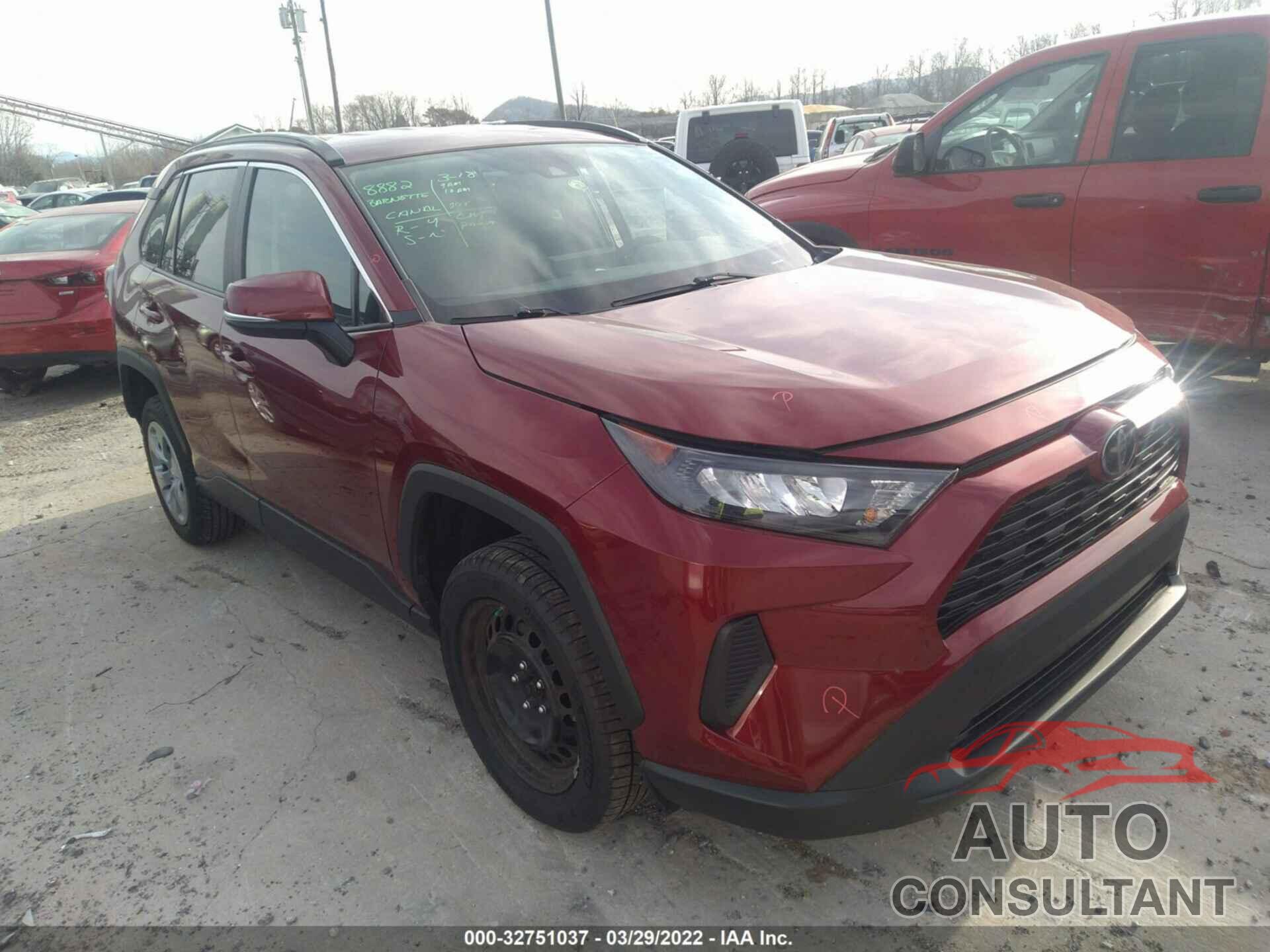 TOYOTA RAV4 2021 - 2T3K1RFV5MW109245