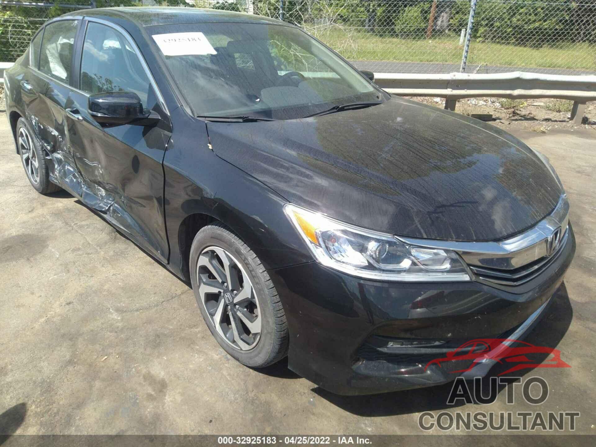 HONDA ACCORD SEDAN 2016 - 1HGCR2F84GA091579