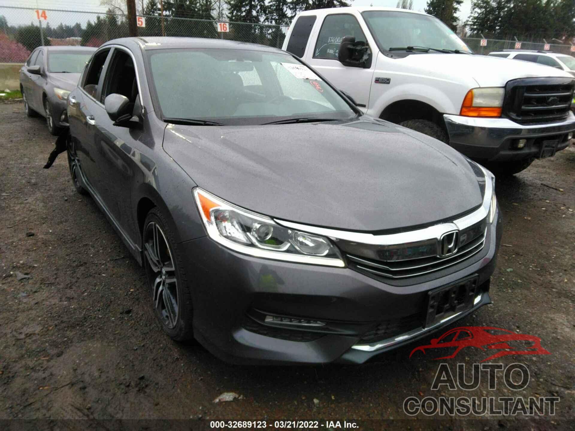 HONDA ACCORD SEDAN 2017 - 1HGCR2F5XHA146317