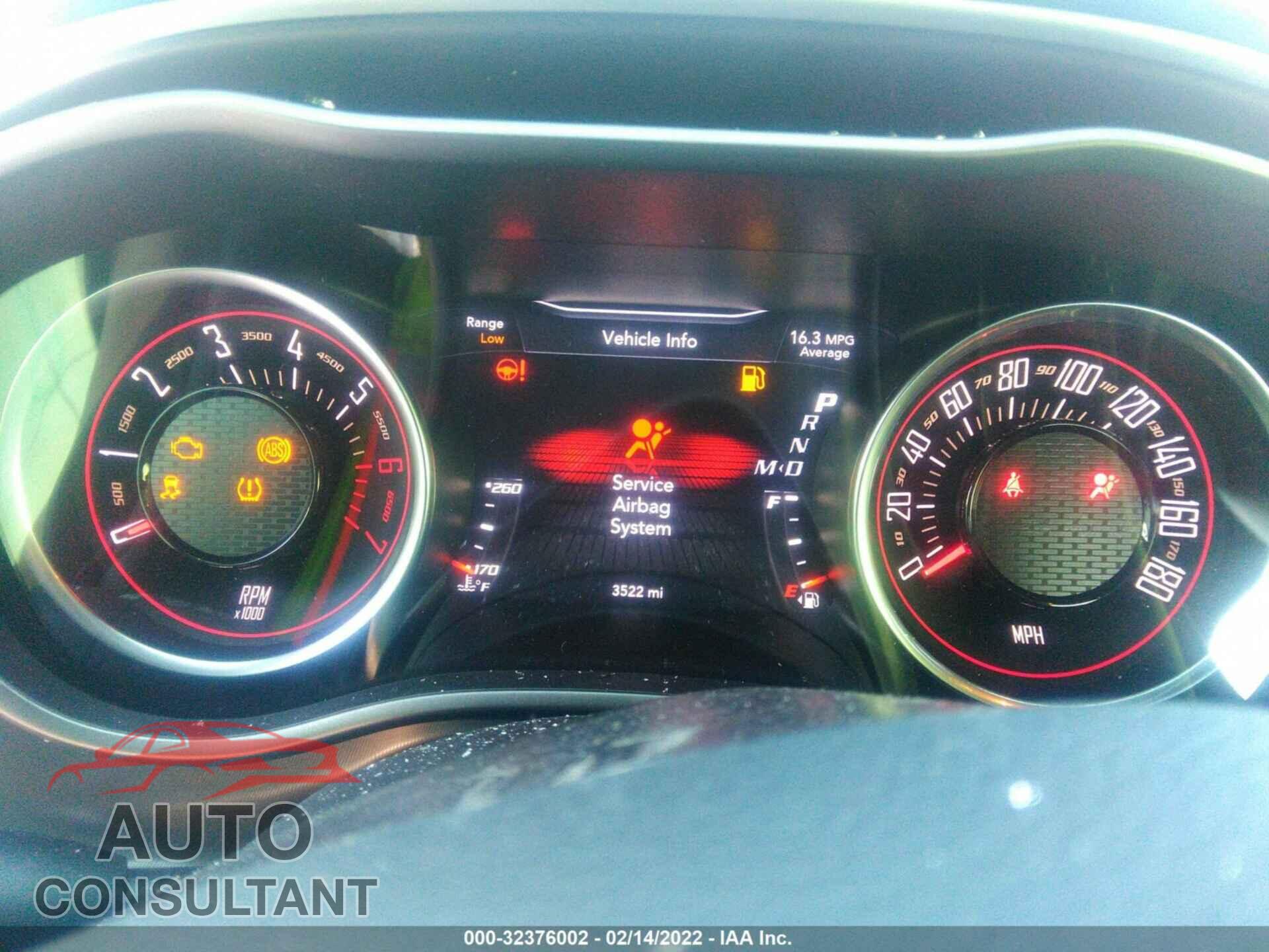DODGE CHALLENGER 2021 - 2C3CDZFJ4MH655144