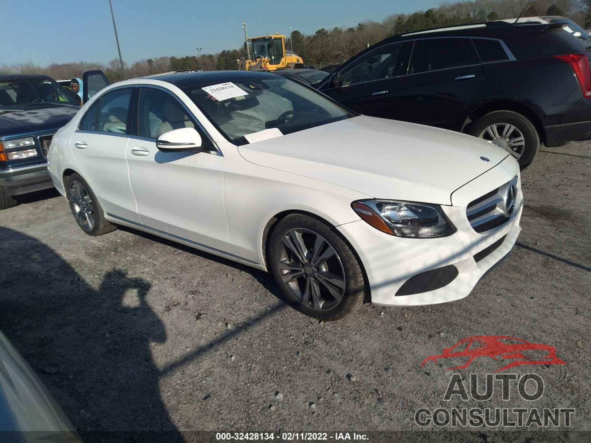 MERCEDES-BENZ C-CLASS 2017 - WDDWF4JB0HR239934