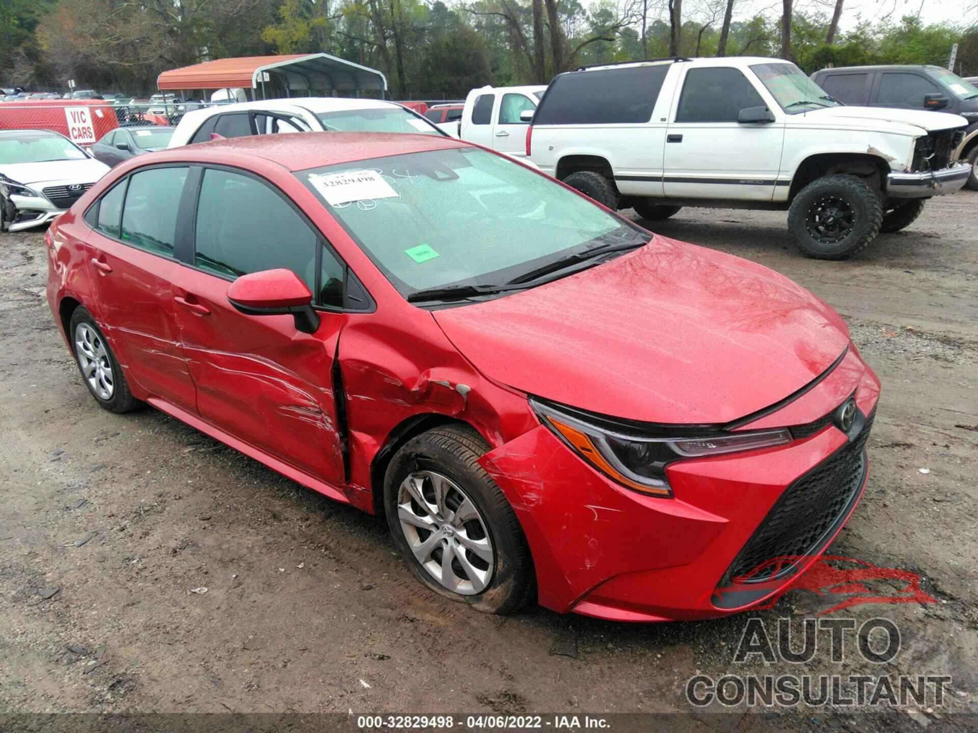 TOYOTA COROLLA 2020 - 5YFEPRAE8LP139934