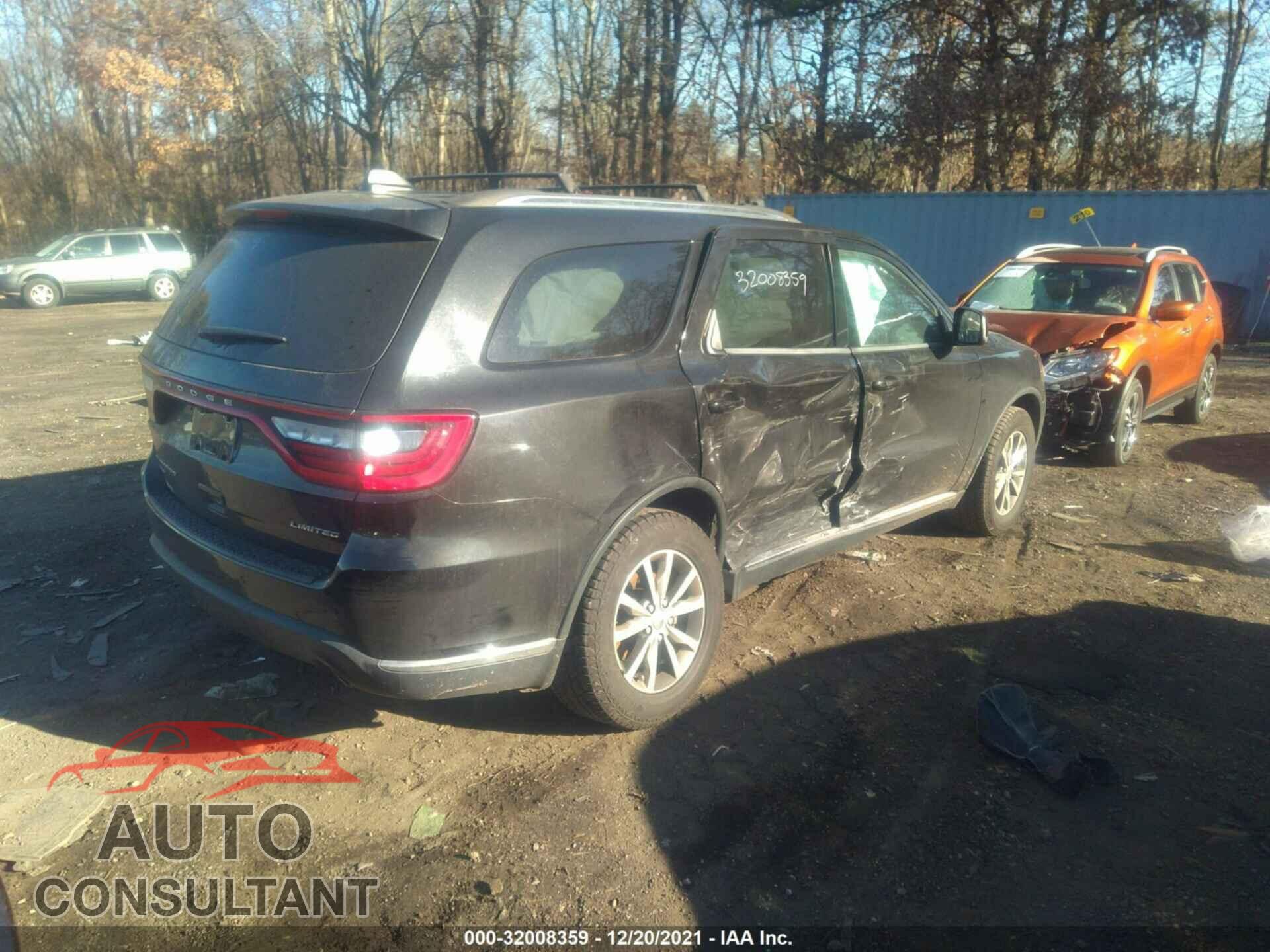 DODGE DURANGO 2016 - 1C4RDJDG2GC375034