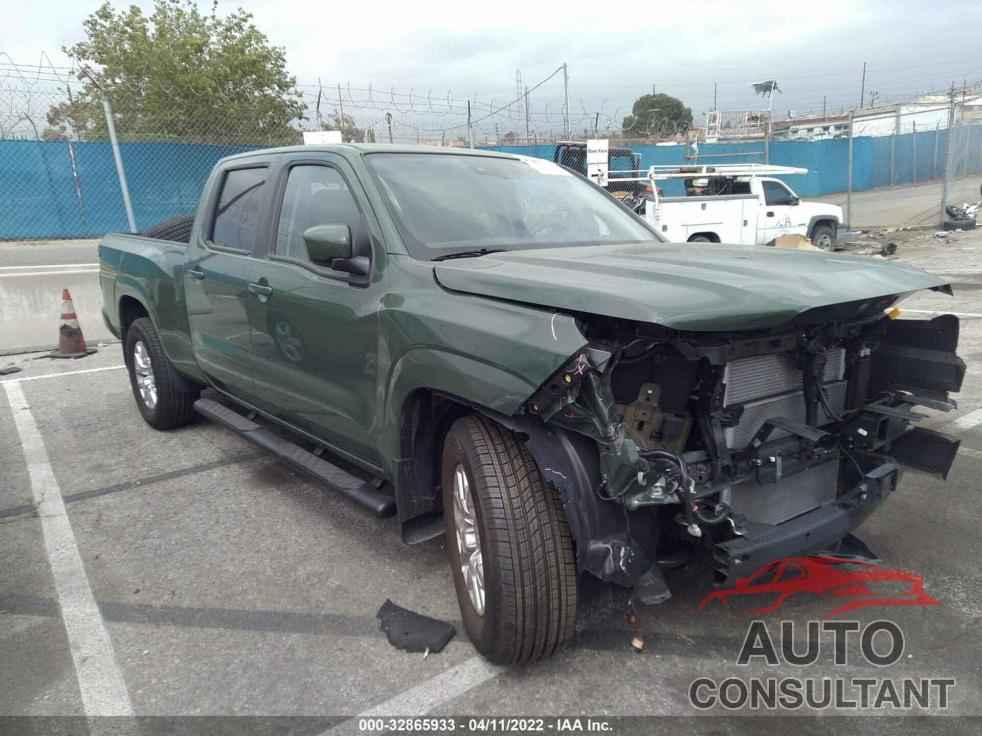 NISSAN FRONTIER 2022 - 1N6ED1FJ3NN614807
