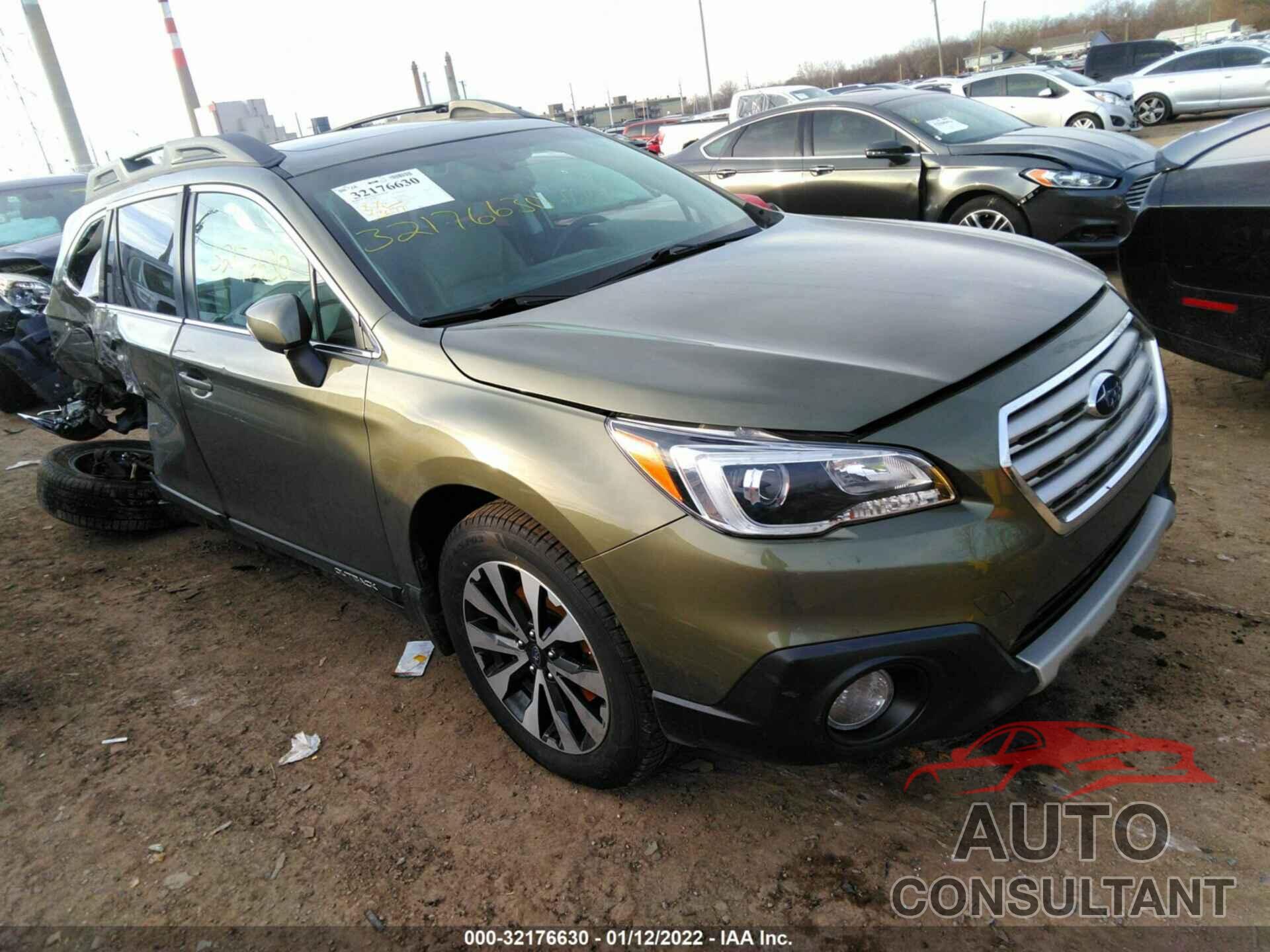 SUBARU OUTBACK 2016 - 4S4BSBNC5G3339763