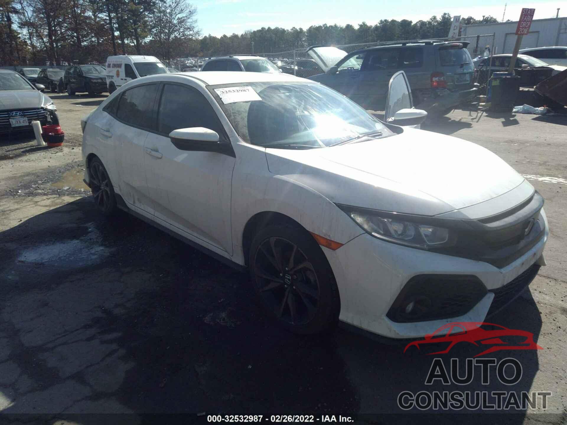 HONDA CIVIC HATCHBACK 2019 - SHHFK7H49KU404387
