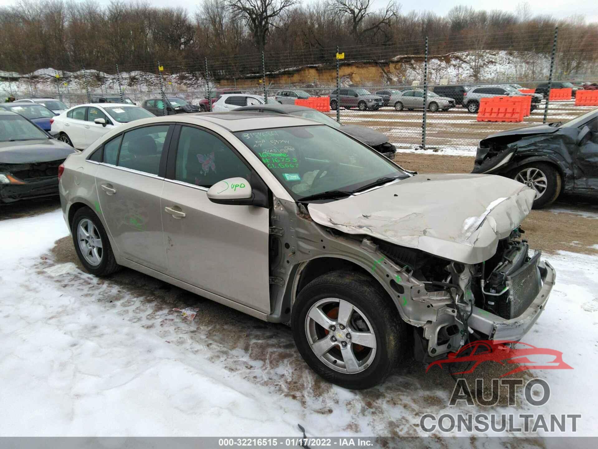 CHEVROLET CRUZE LIMITED 2016 - 1G1PE5SB1G7169644