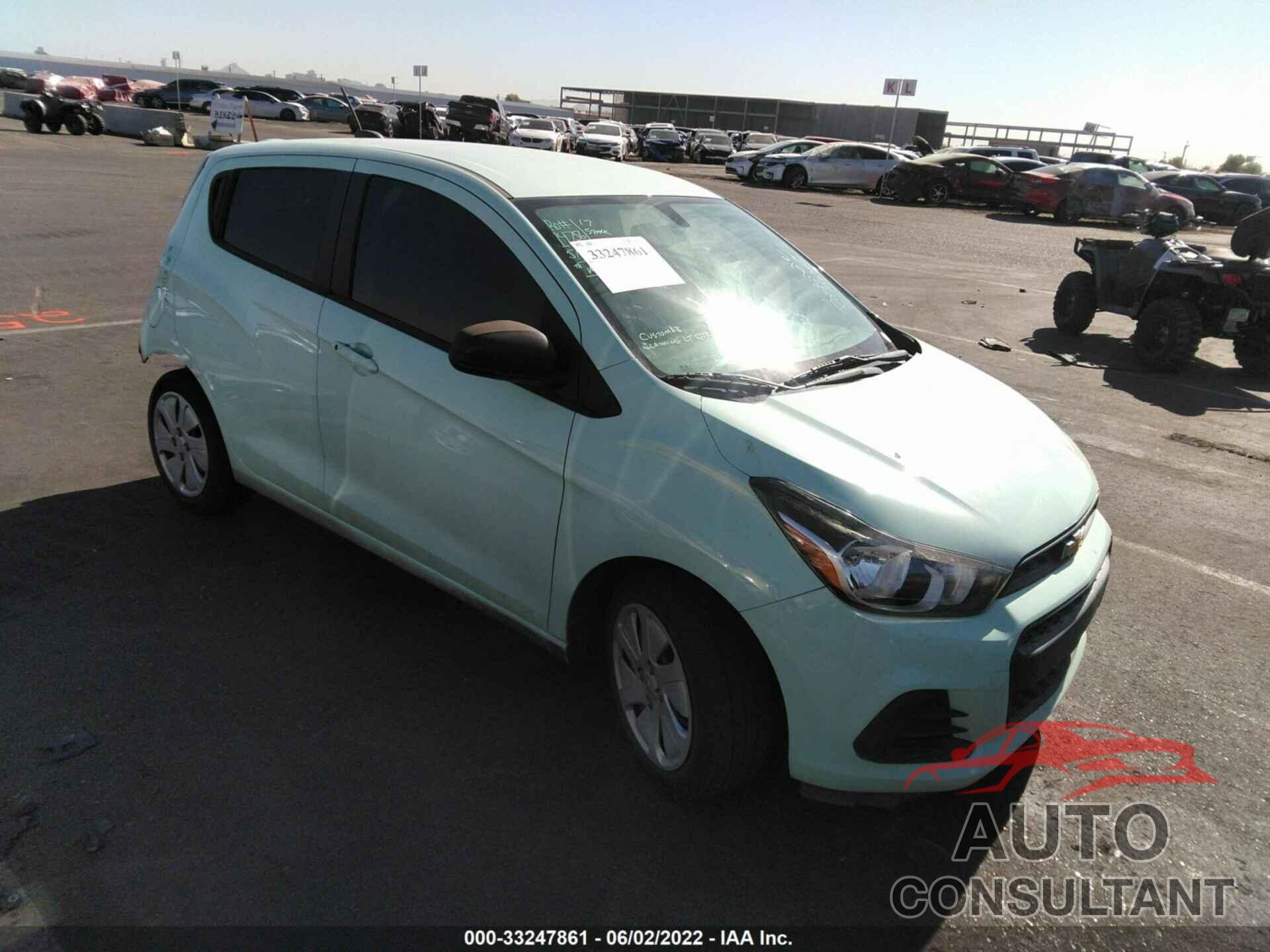 CHEVROLET SPARK 2017 - KL8CA6SA9HC722525