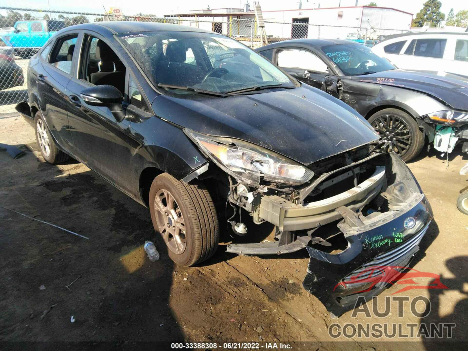 FORD FIESTA 2016 - 3FADP4BJ7GM165082