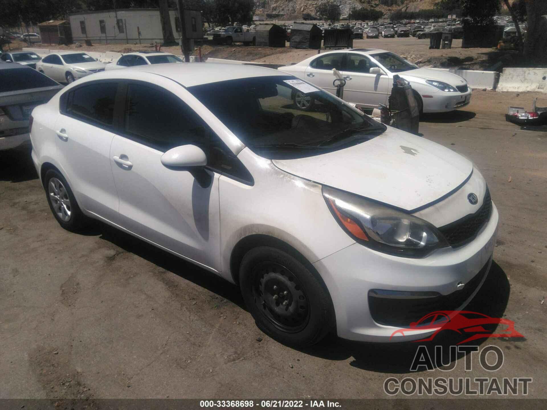 KIA RIO 2017 - KNADM4A38H6040063