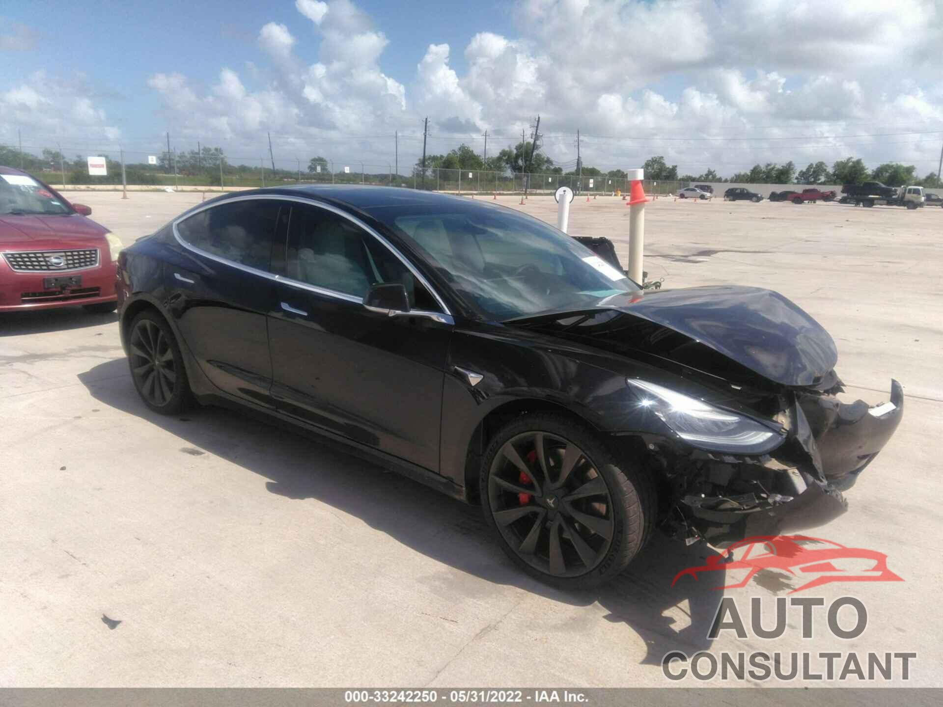 TESLA MODEL 3 2020 - 5YJ3E1ECXLF742385