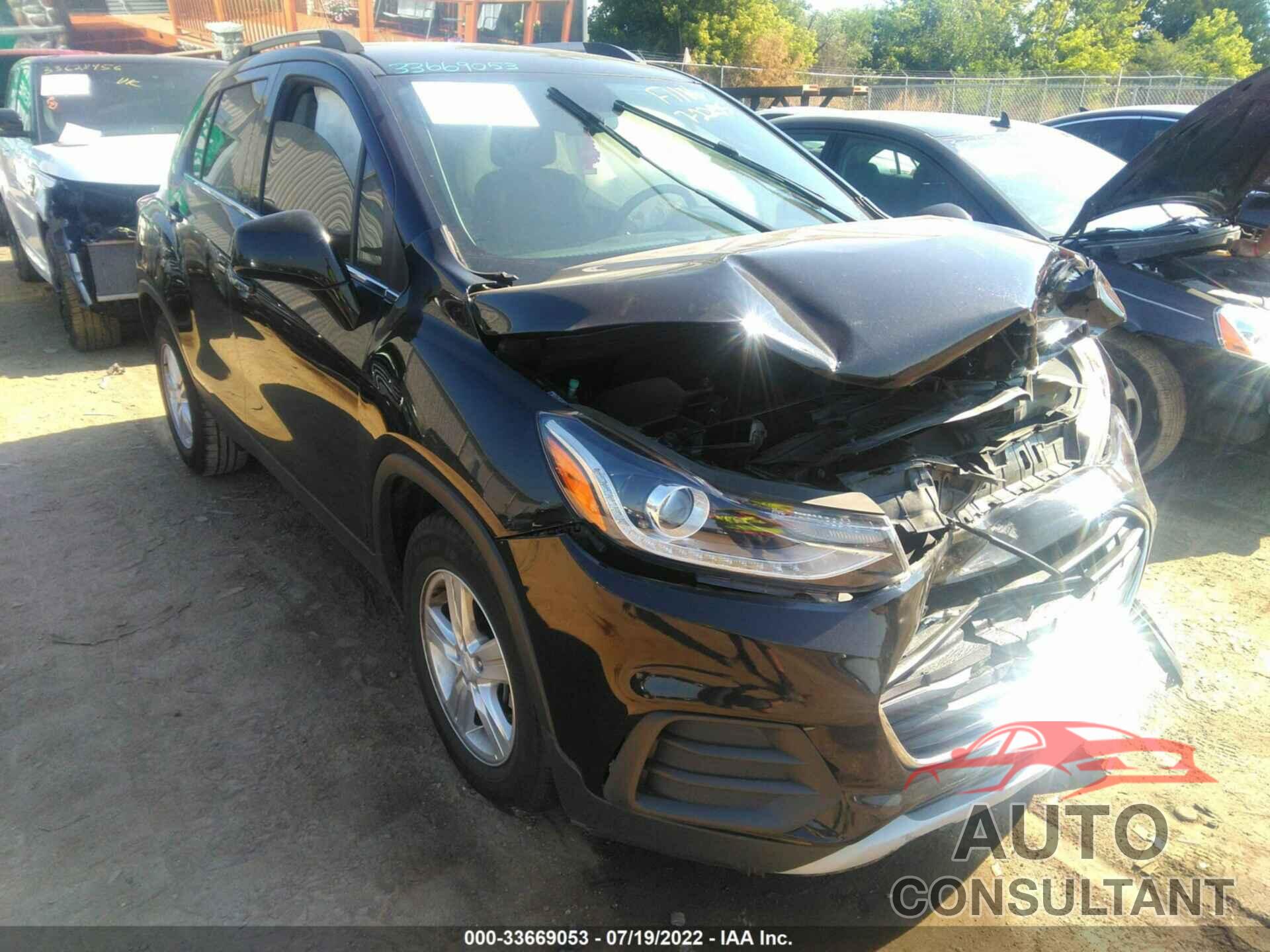 CHEVROLET TRAX 2018 - 3GNCJLSB7JL417430