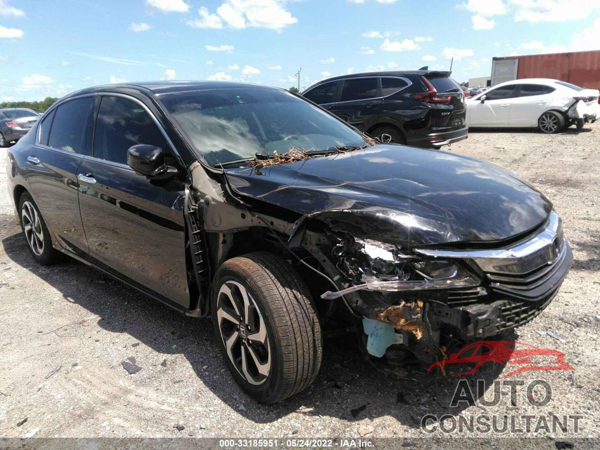 HONDA ACCORD SEDAN 2017 - 1HGCR3F09HA024686