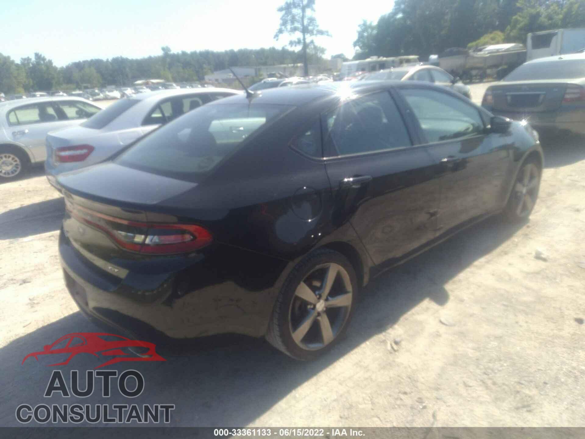 DODGE DART 2016 - 1C3CDFEB2GD539287