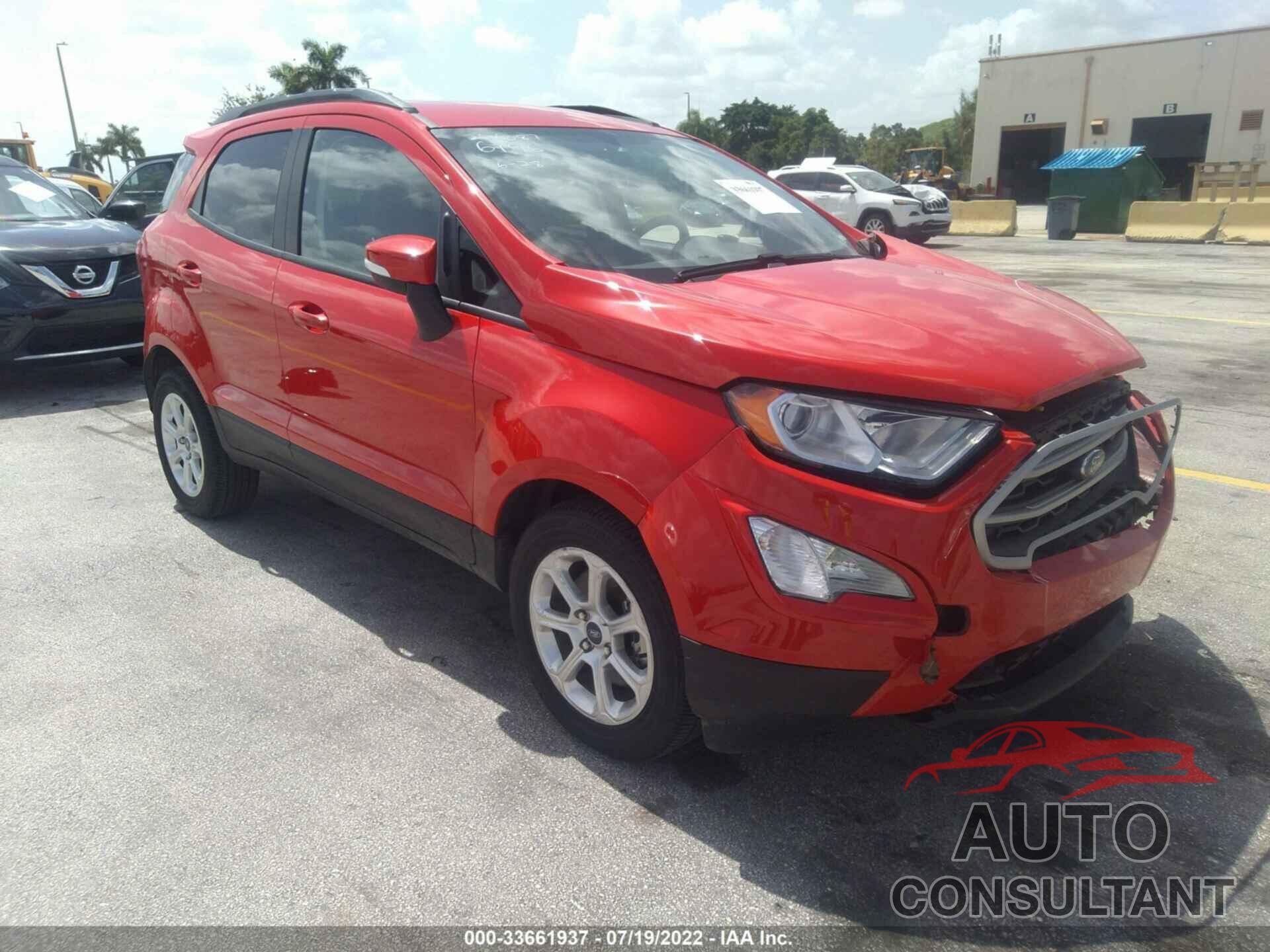 FORD ECOSPORT 2021 - MAJ3S2GE3MC426196