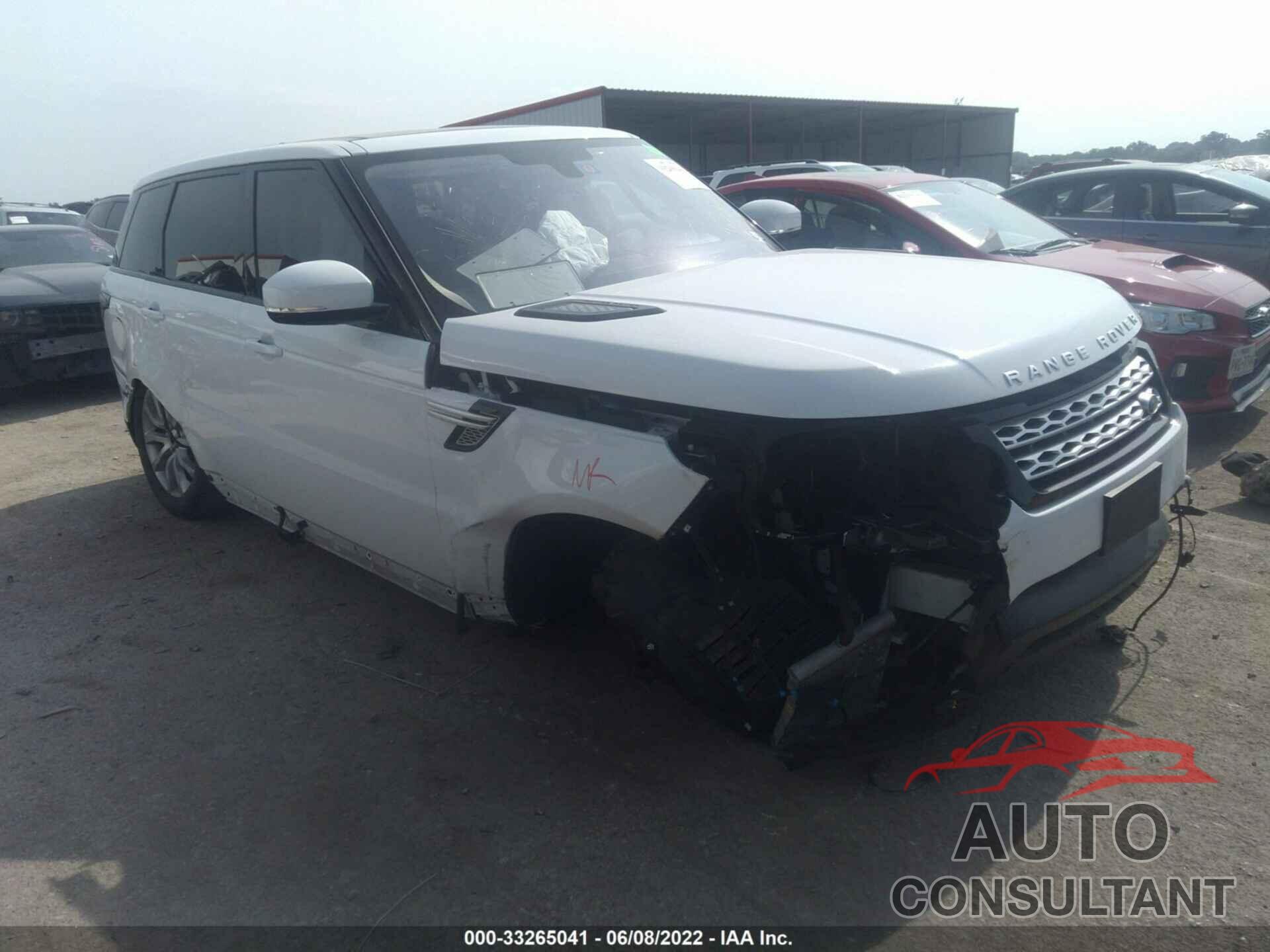 LAND ROVER RANGE ROVER SPORT 2016 - SALWR2VF9GA584842