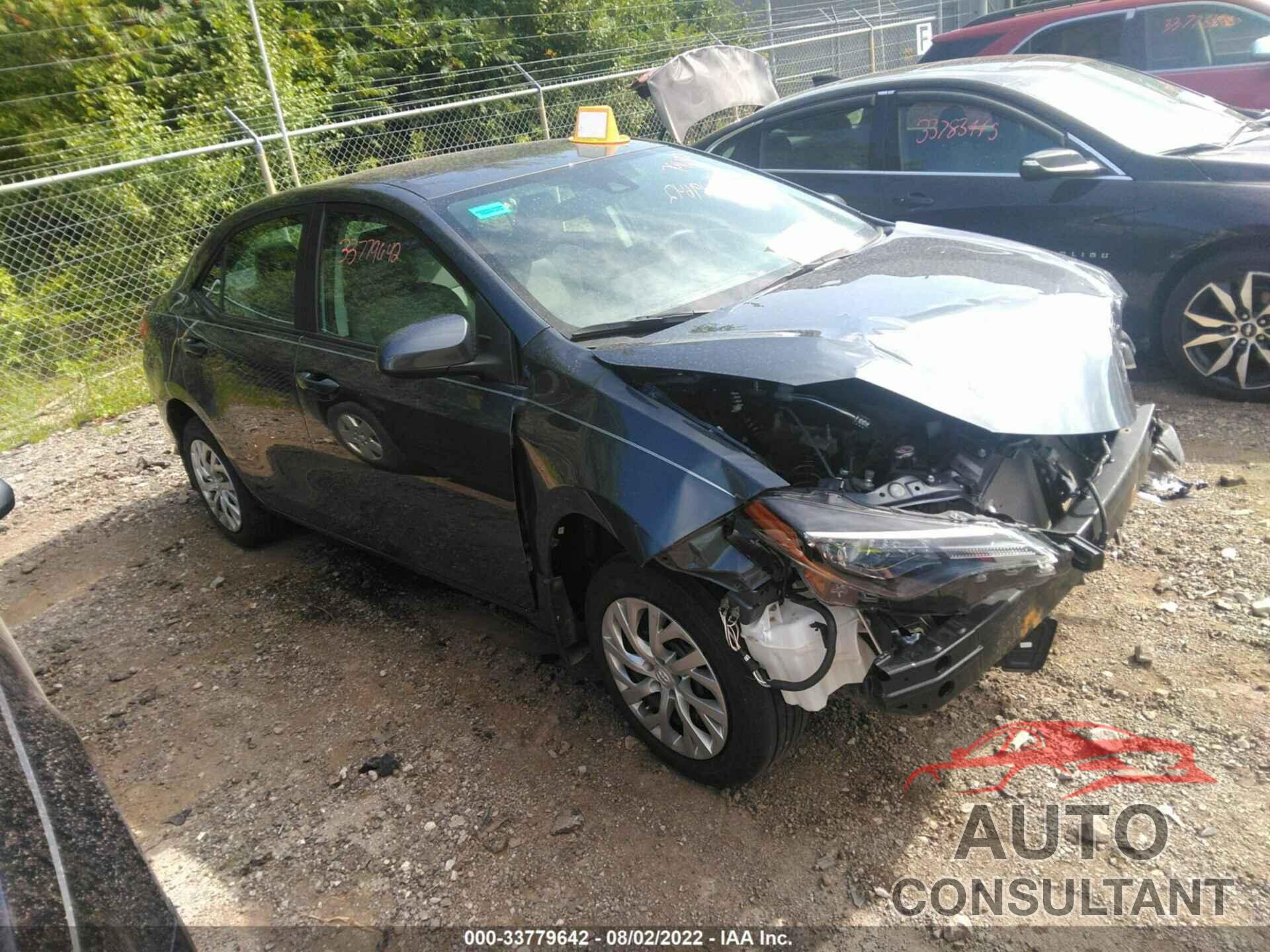 TOYOTA COROLLA 2018 - 2T1BURHE2JC063254