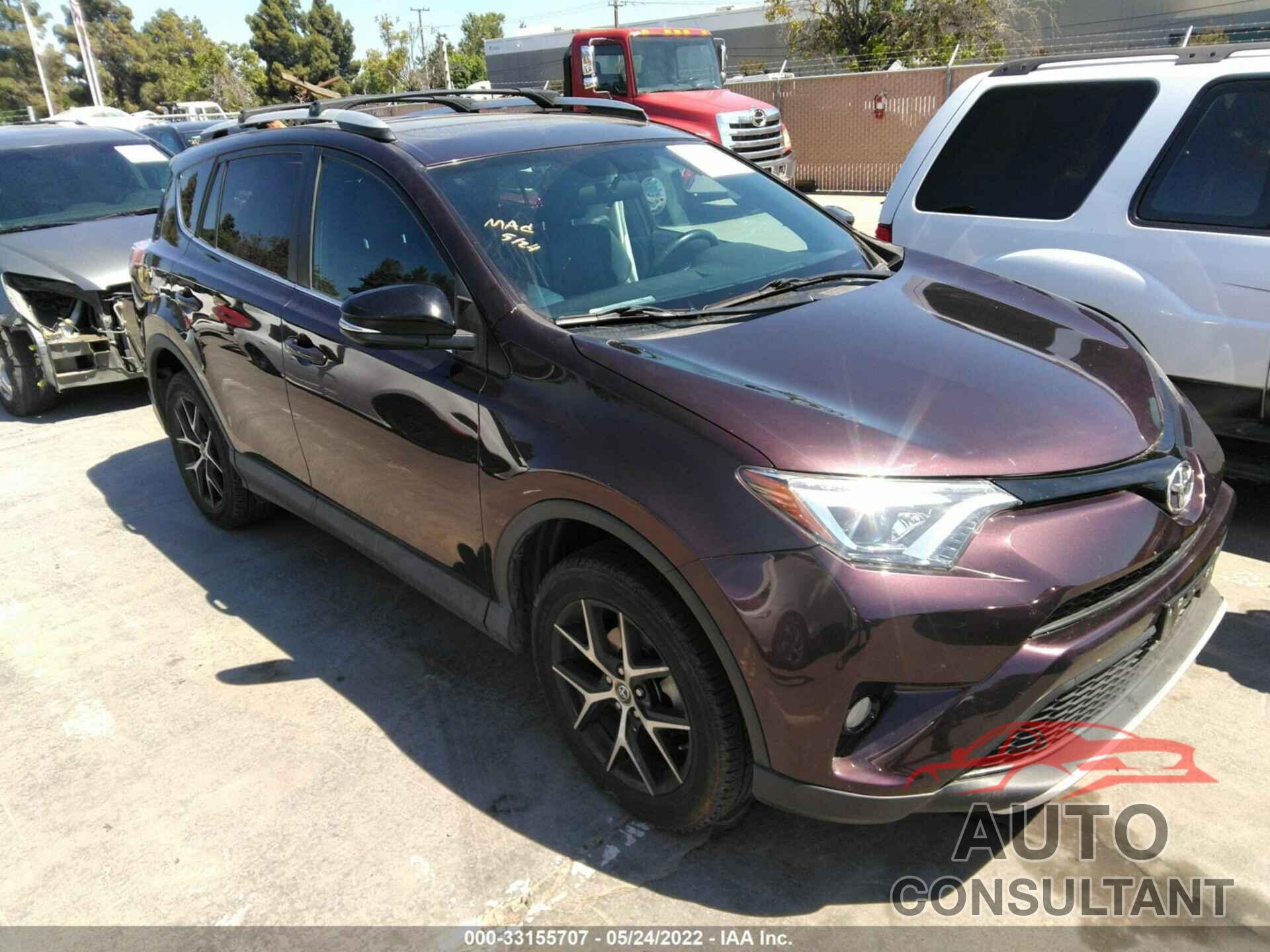 TOYOTA RAV4 2016 - 2T3JFREV5GW445383