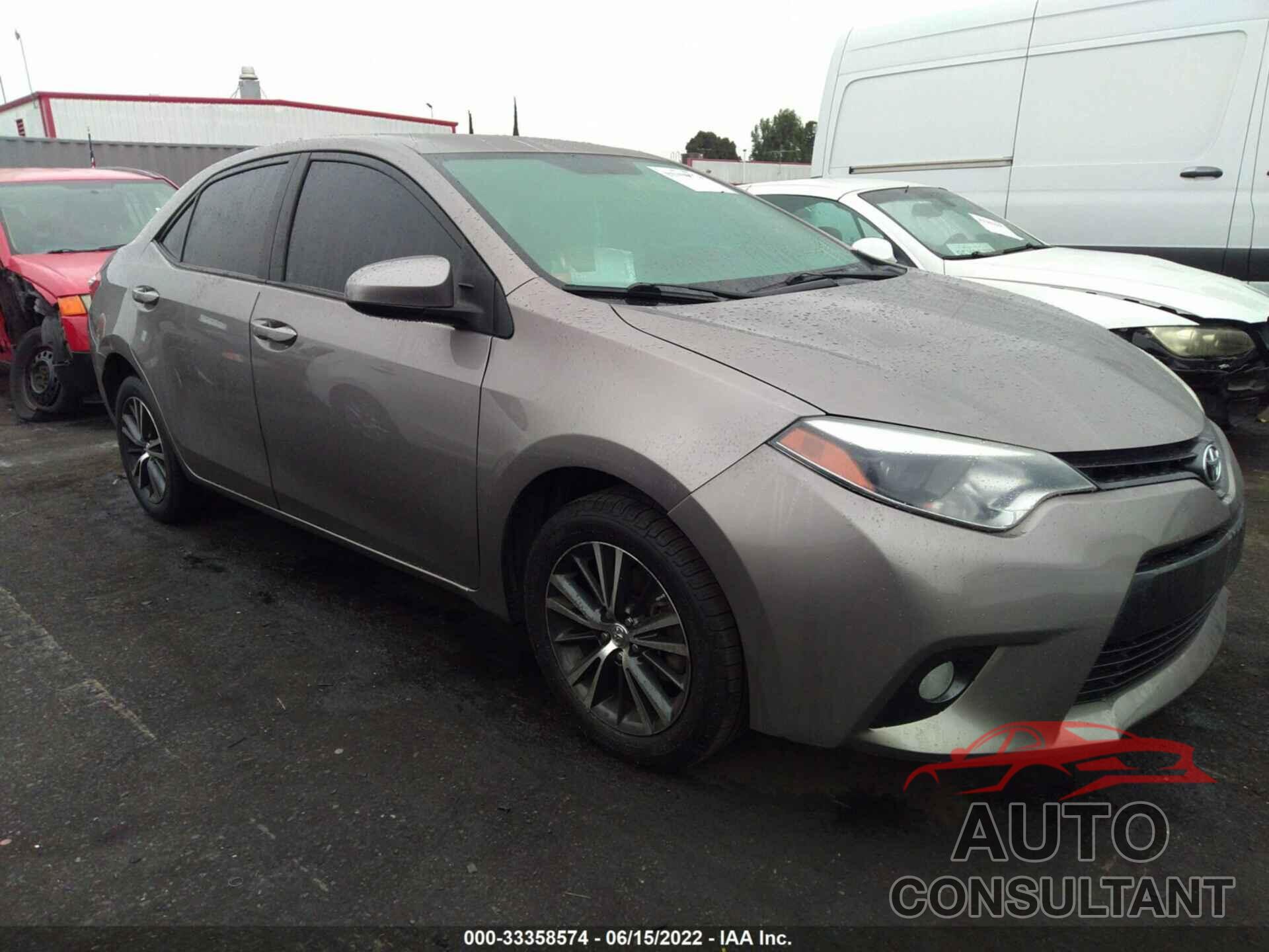 TOYOTA COROLLA 2016 - 5YFBURHE3GP438867