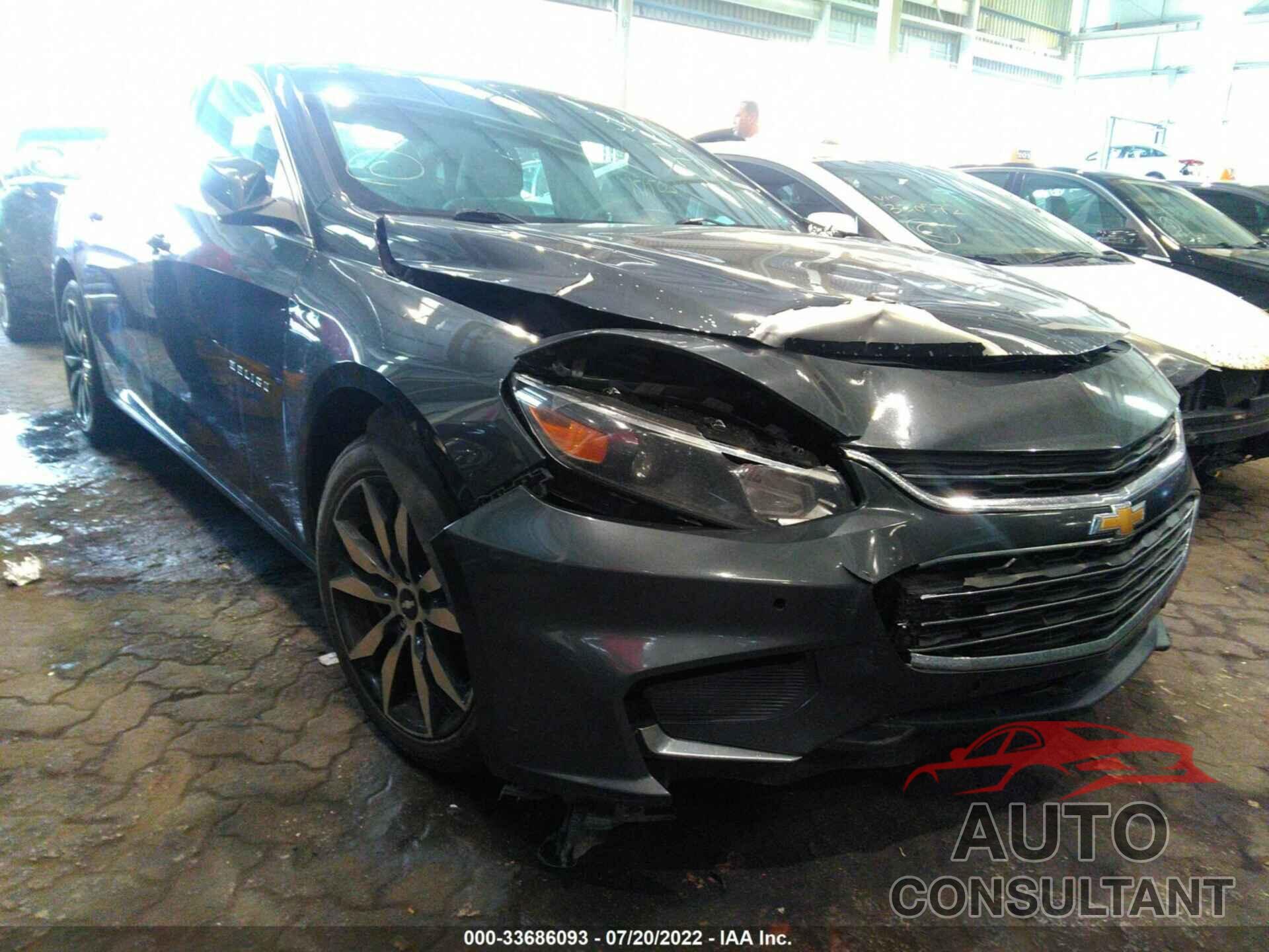 CHEVROLET MALIBU 2016 - 001ZF5SX4GF330124