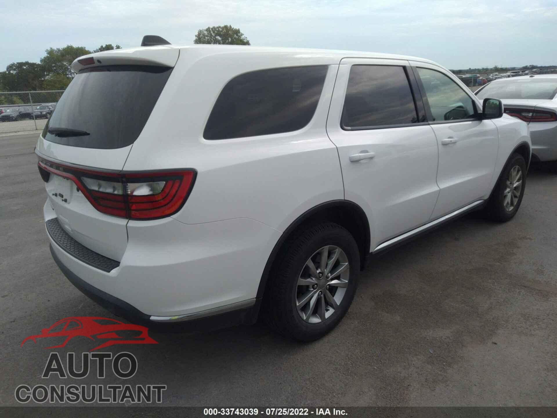 DODGE DURANGO 2016 - 1C4RDJFG7GC442398