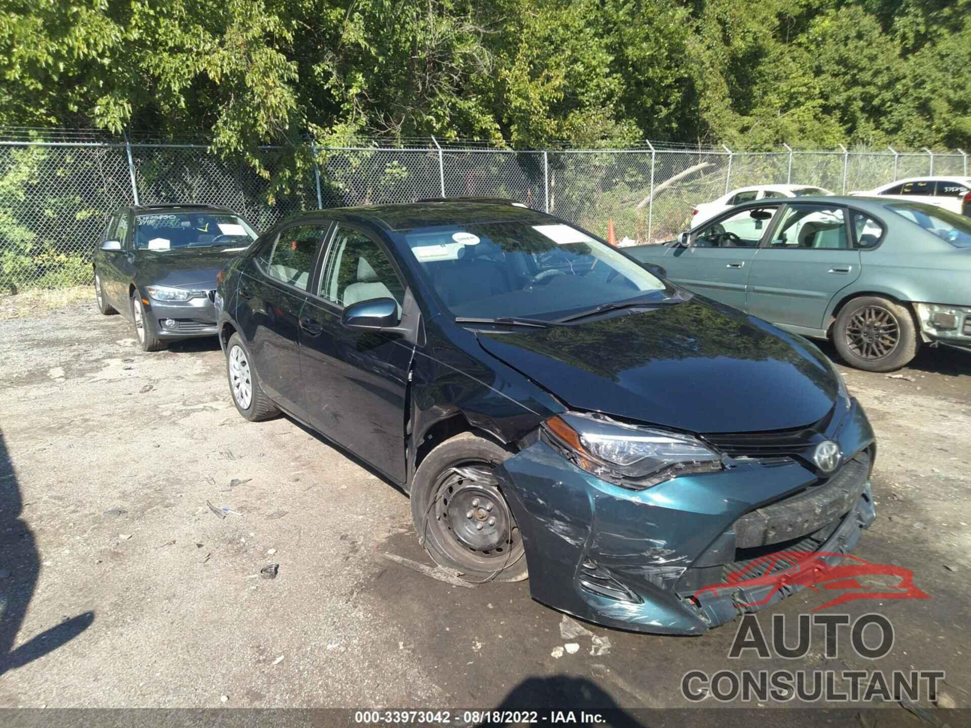 TOYOTA COROLLA 2017 - 2T1BURHE9HC877007