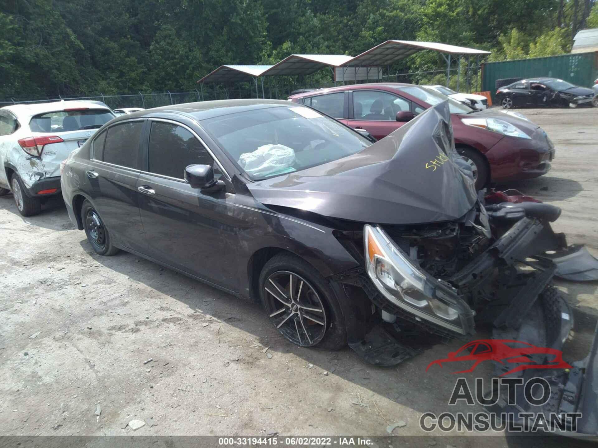 HONDA ACCORD SEDAN 2016 - 1HGCR2F80GA234298