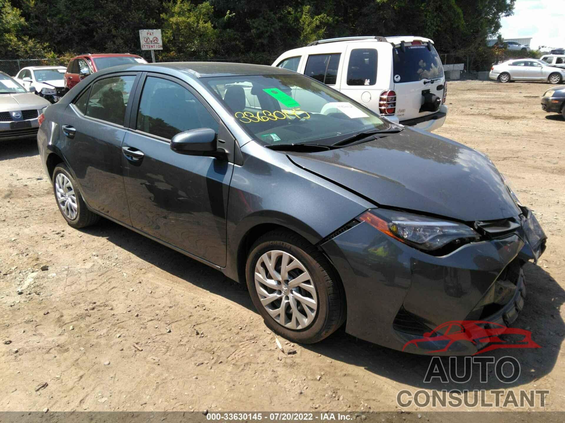 TOYOTA COROLLA 2019 - 2T1BURHE7KC245467
