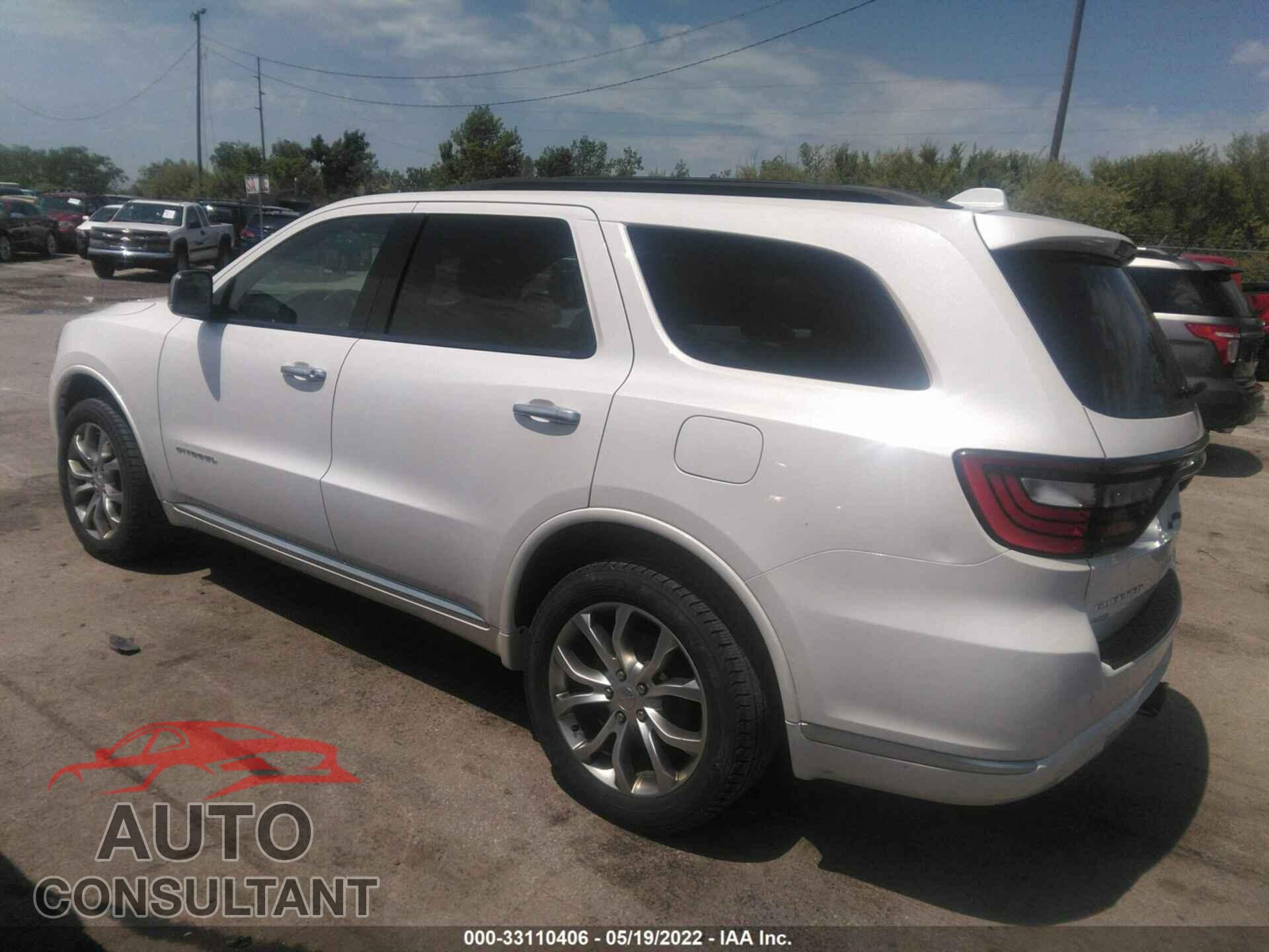DODGE DURANGO 2017 - 1C4RDJEG0HC737541