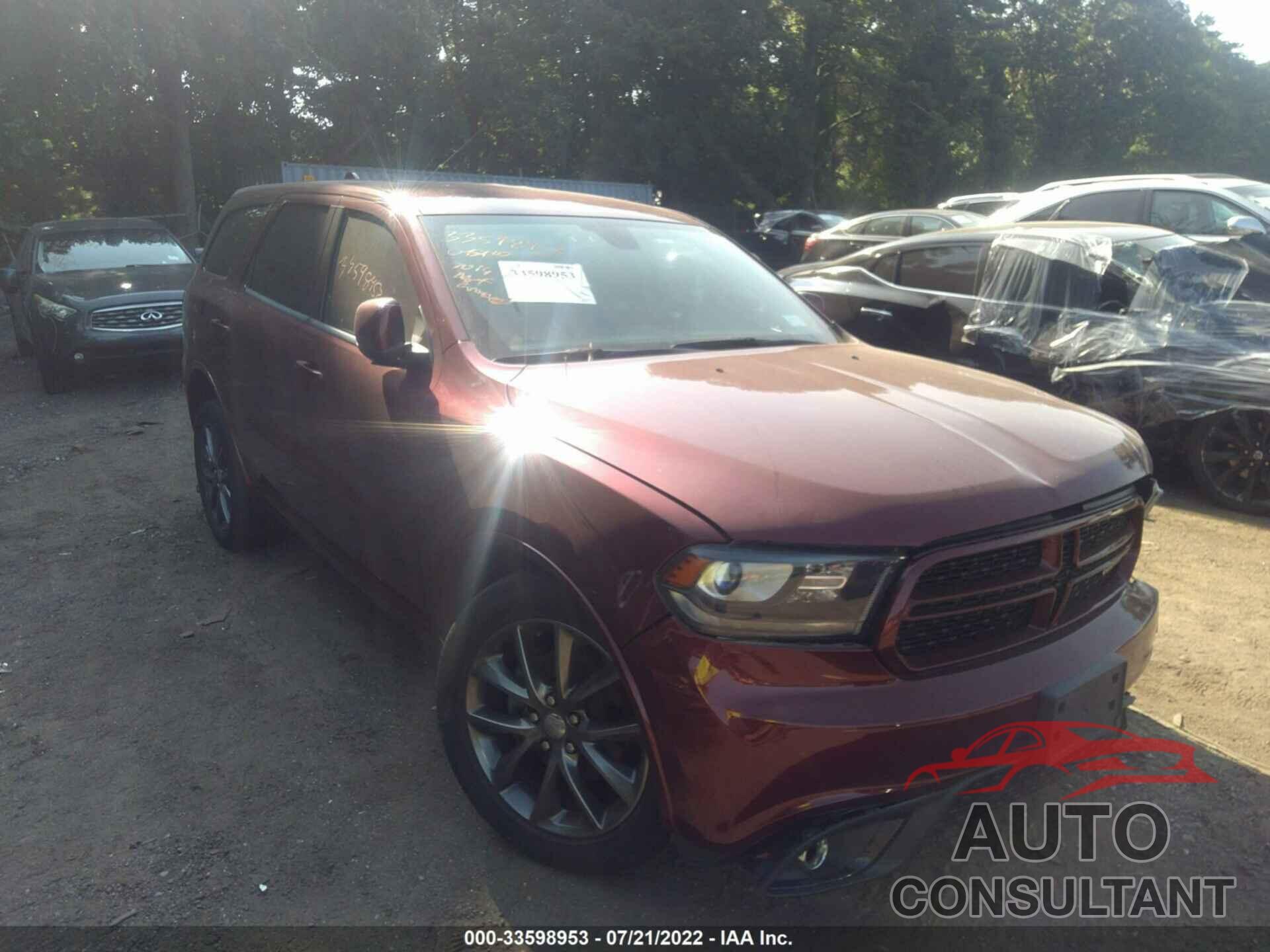 DODGE DURANGO 2018 - 1C4RDJDG3JC448578
