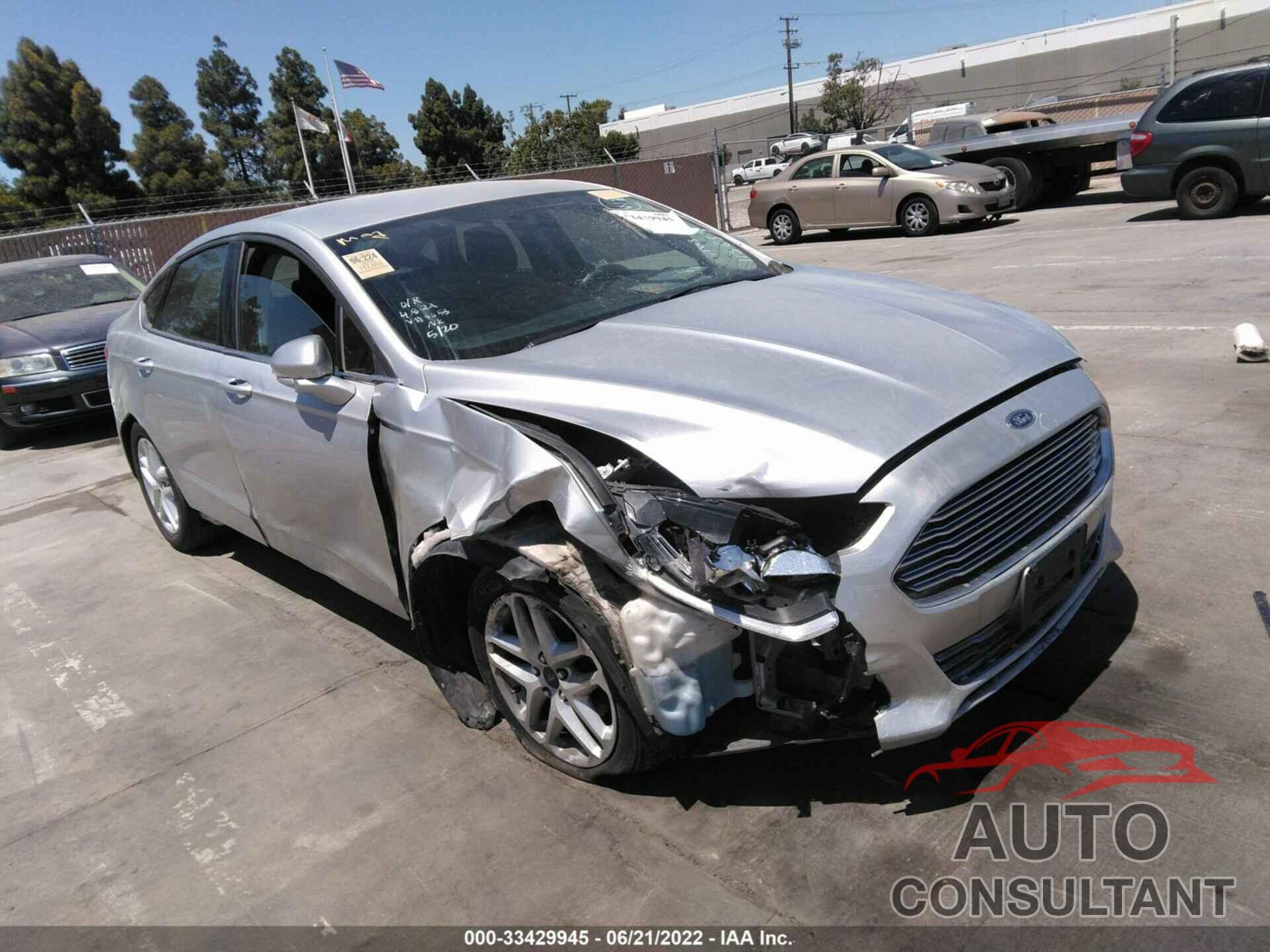 FORD FUSION 2016 - 1FA6P0H71G5115653